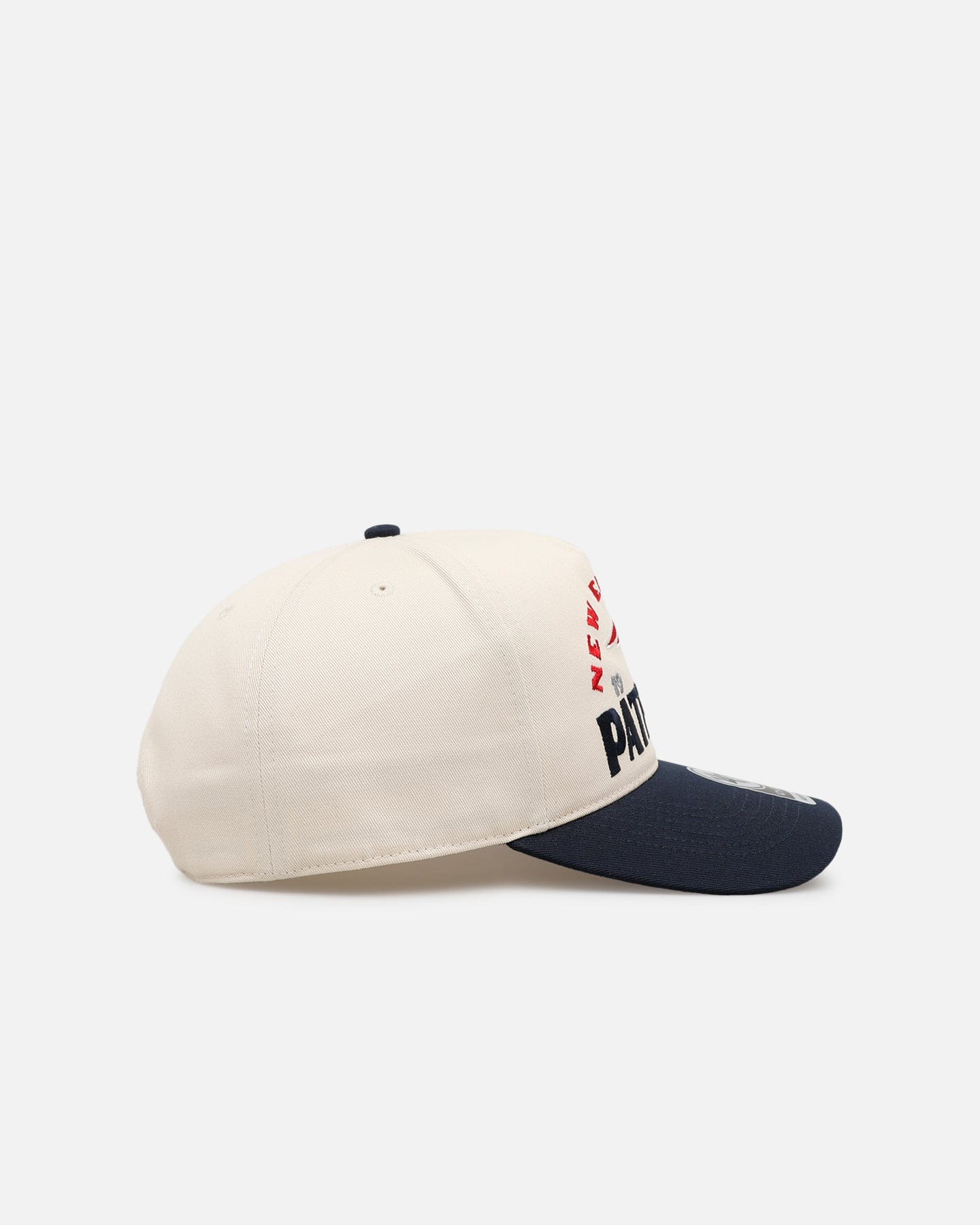 47 Brand New England Patriots Arcitext 47 Hitch Snapback Natural