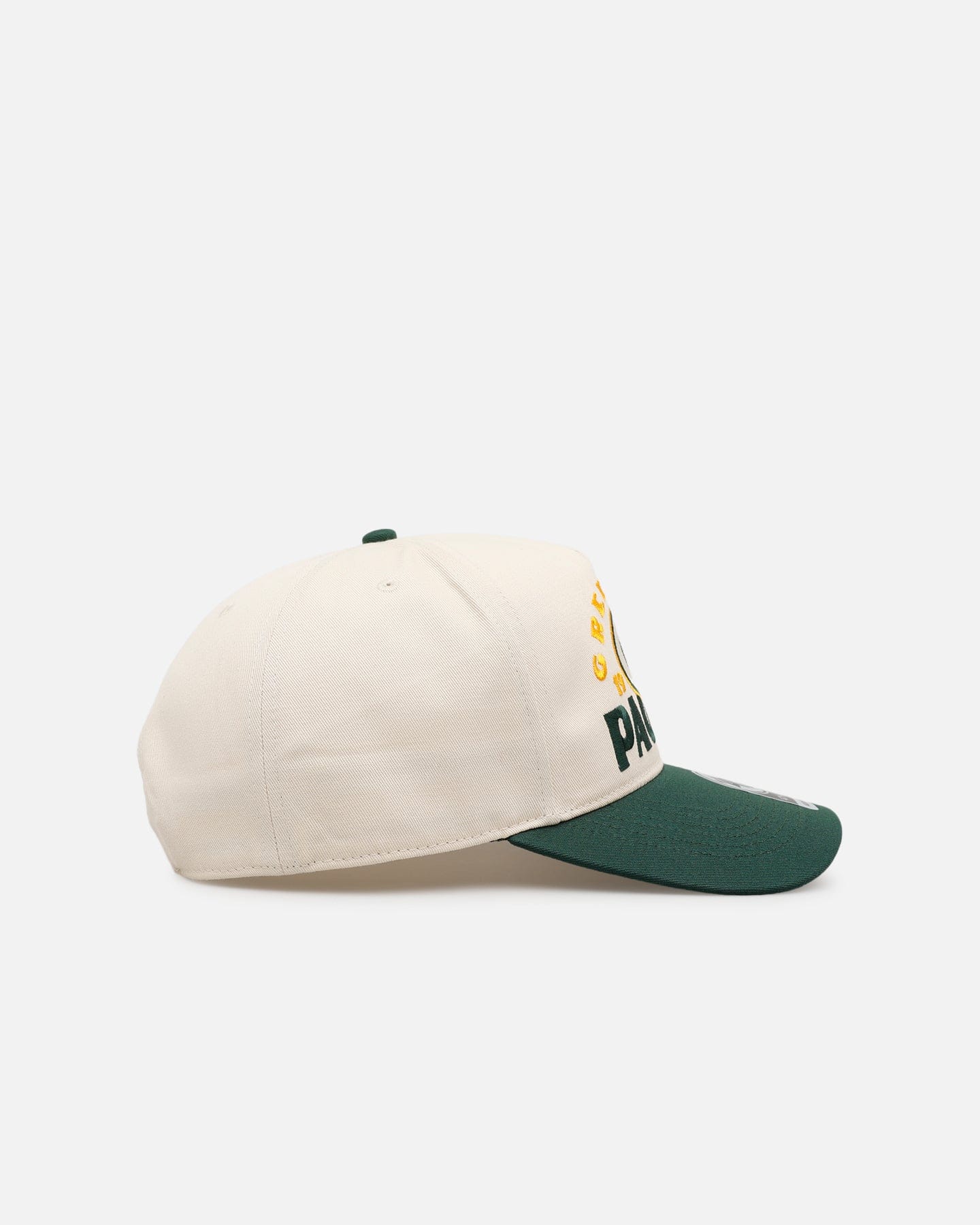 47 Brand Green Bay Packers Arcitext 47 Hitch Snapback Natural