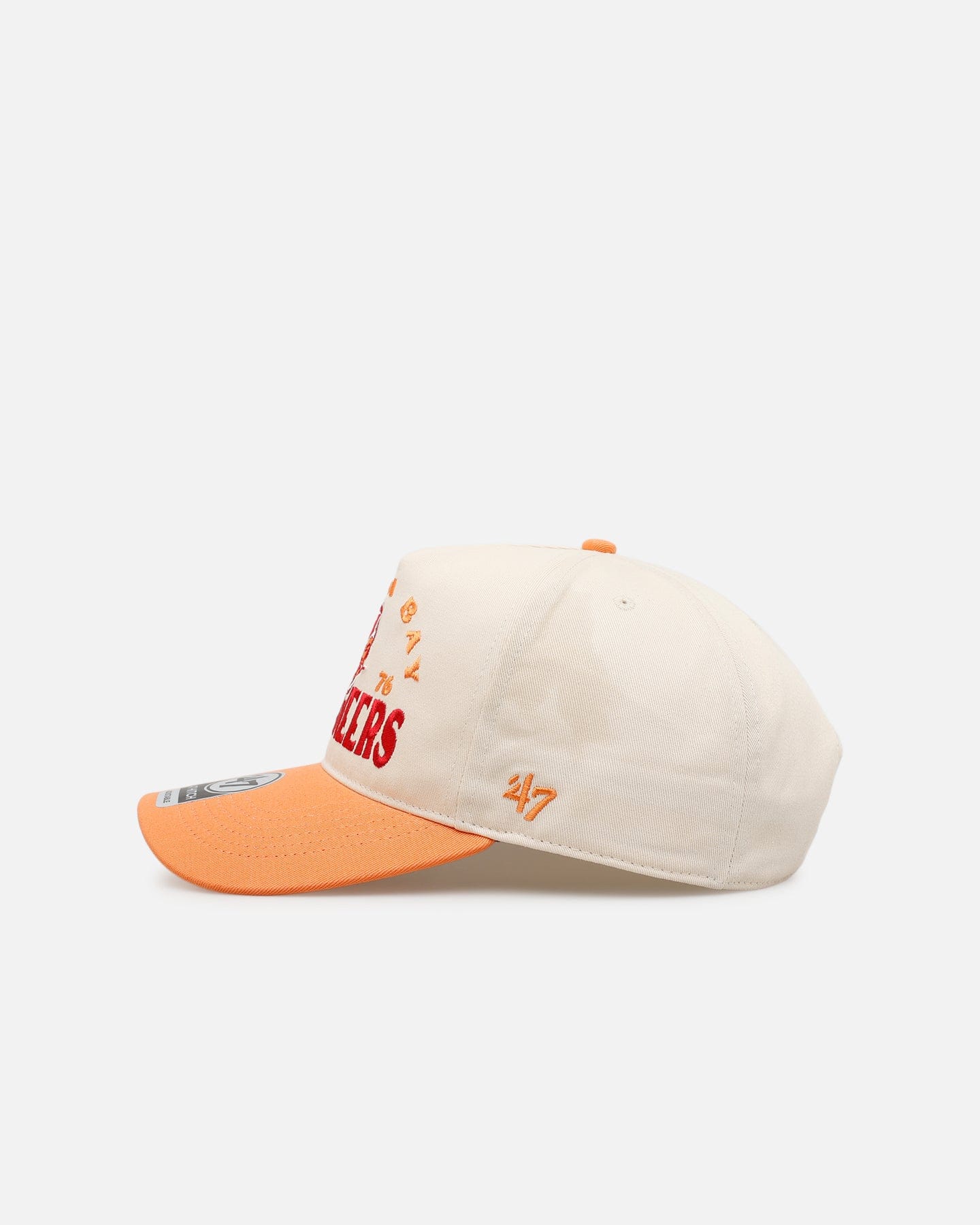 47 Brand Tampa Bay Buccaneers Arcitext 47 Hitch Snapback Natural