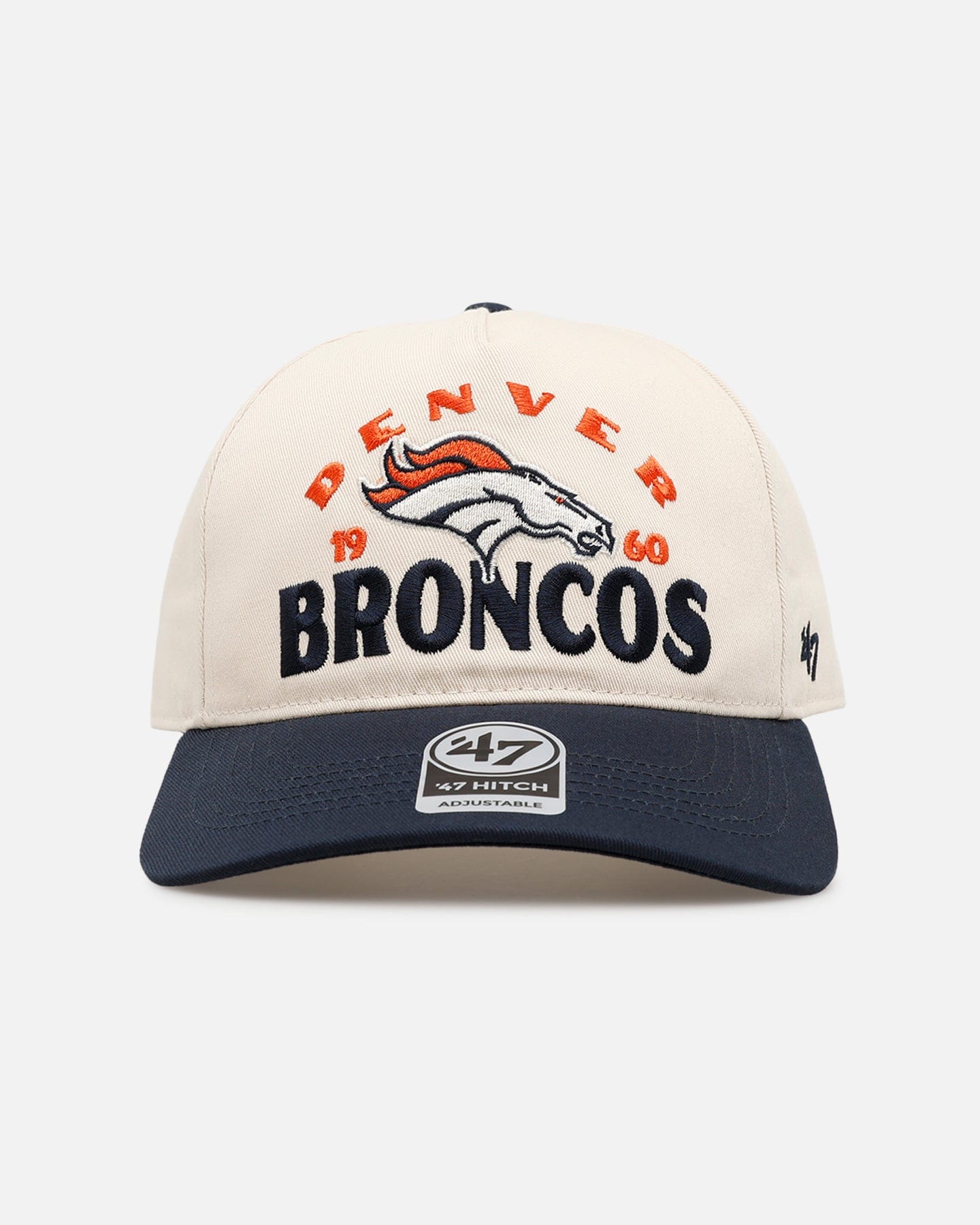 47 Brand Denver Broncos Arcitext 47 Hitch Snapback Natural