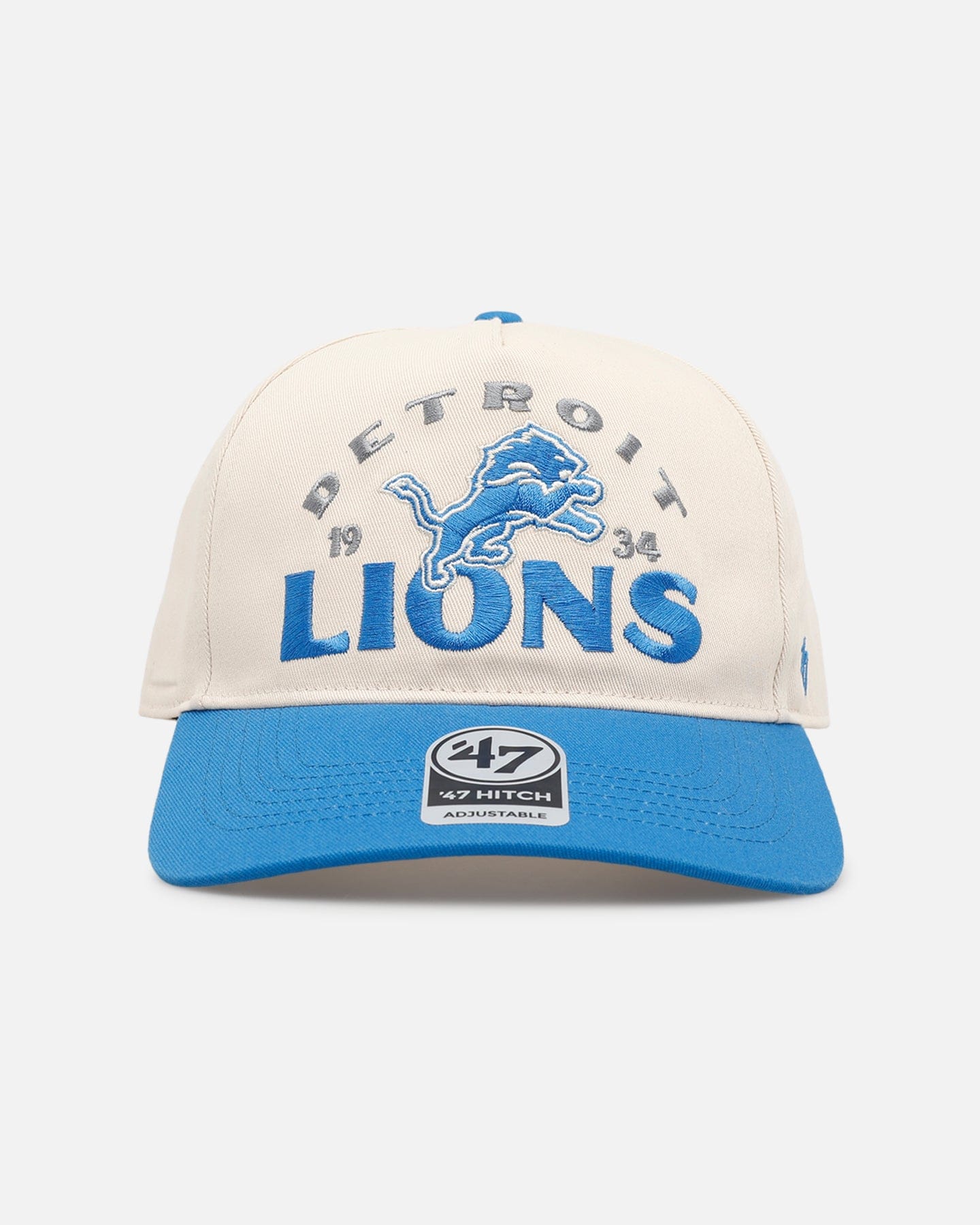 47 Brand Detroit Lions Arcitext 47 Hitch Snapback Natural