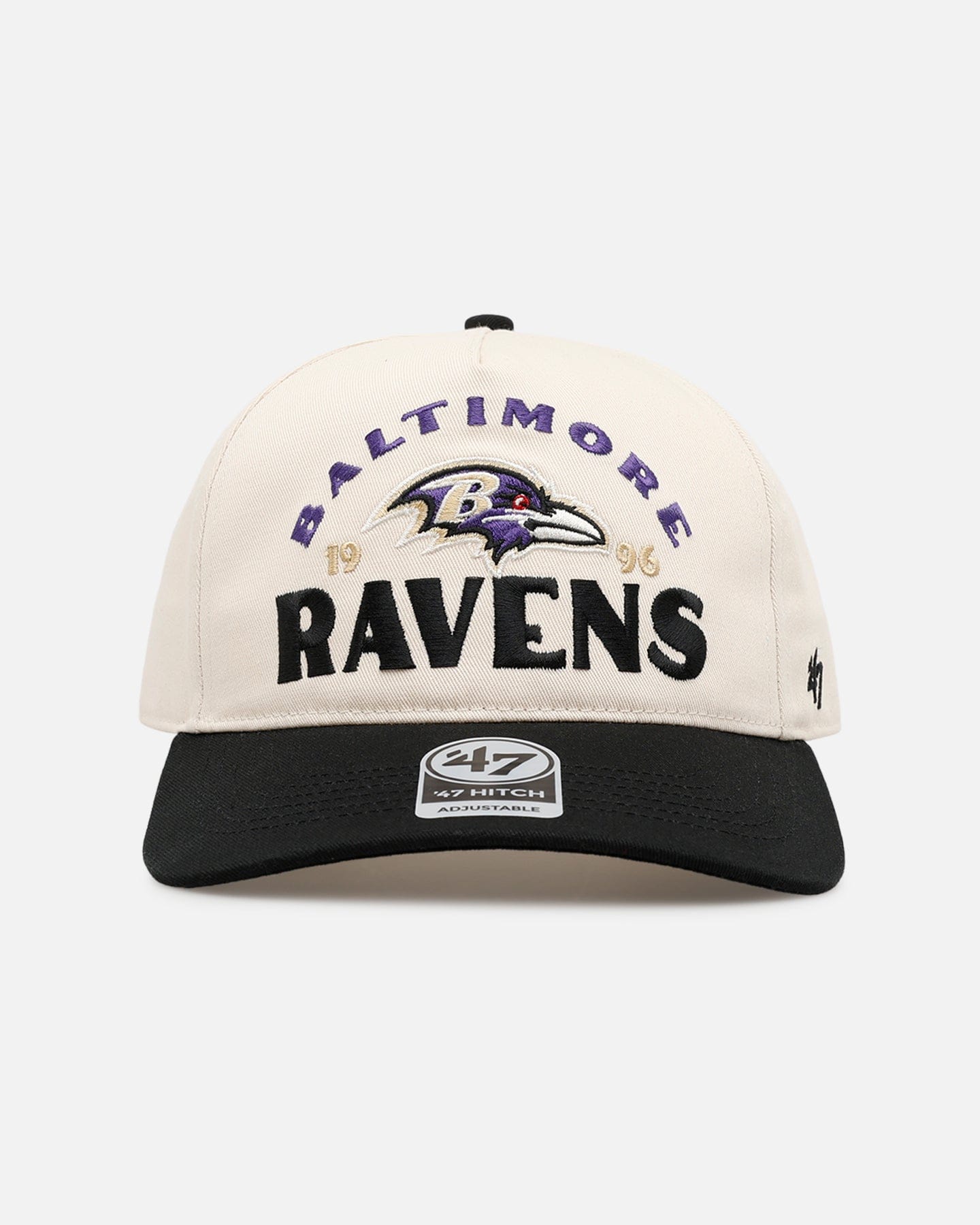 47 Brand Baltimore Ravens Arcitext 47 Hitch Snapback Natural