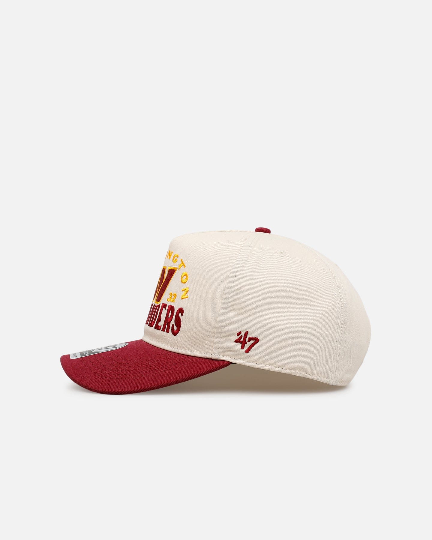 47 Brand Washington Commanders Arcitext 47 Hitch Snapback Natural