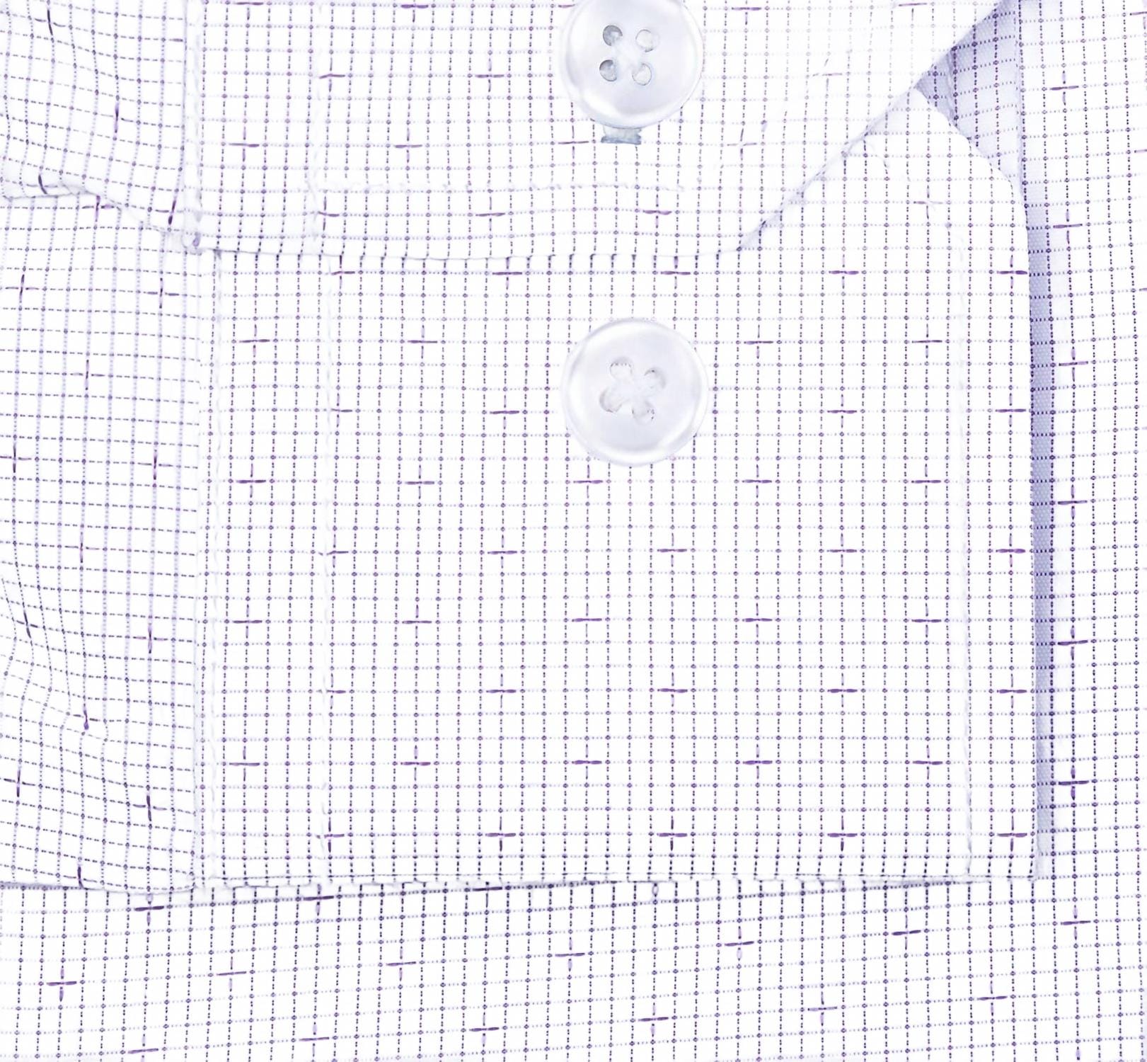 Purple Men's Evan Slim Fit Dress Shirt In Aqua Purple