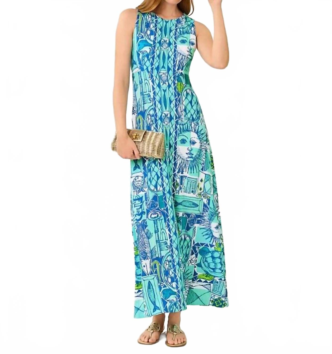 MINT Ellison Maxi Dress In Mint Condition Harlillyquin Engineered Knit Maxi