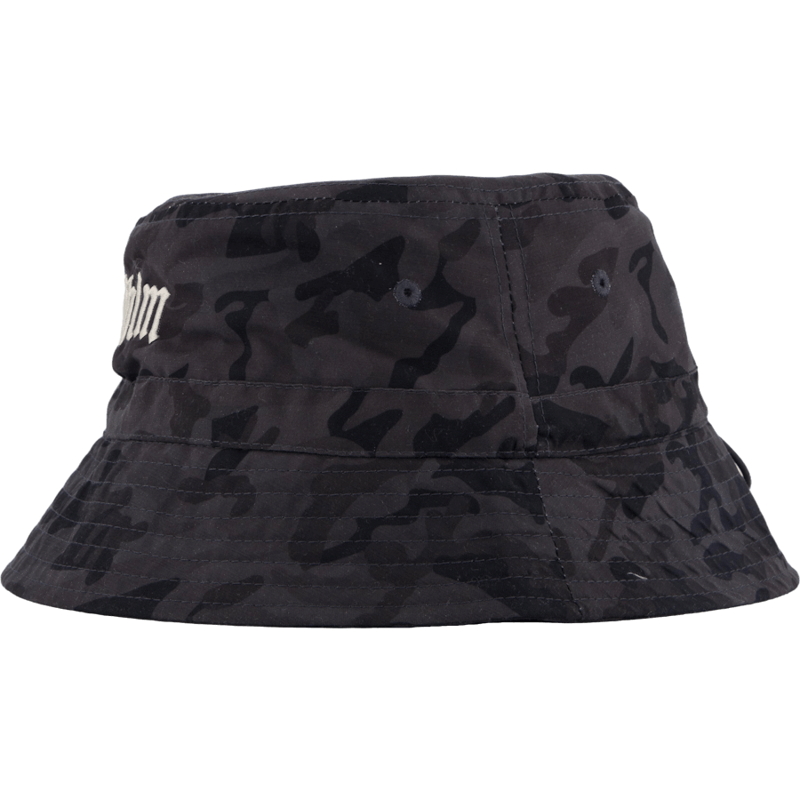 Boutique Sportif Sthlm Classic Bucket Hat Black Woodland / Cream