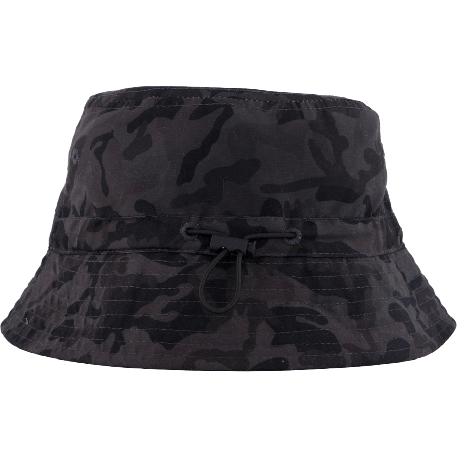 Boutique Sportif Sthlm Classic Bucket Hat Black Woodland / Cream