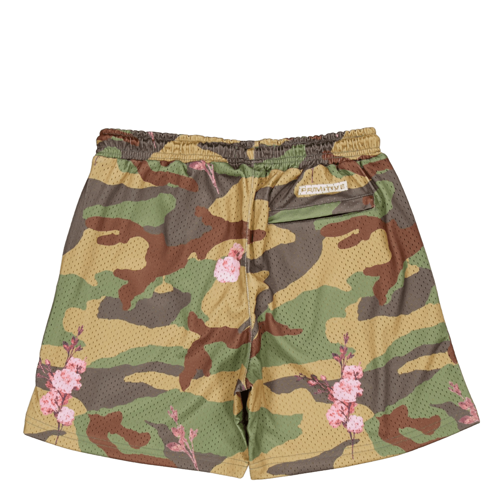 Primitive Skateboarding Osaka Dirty P Mesh Short Camo