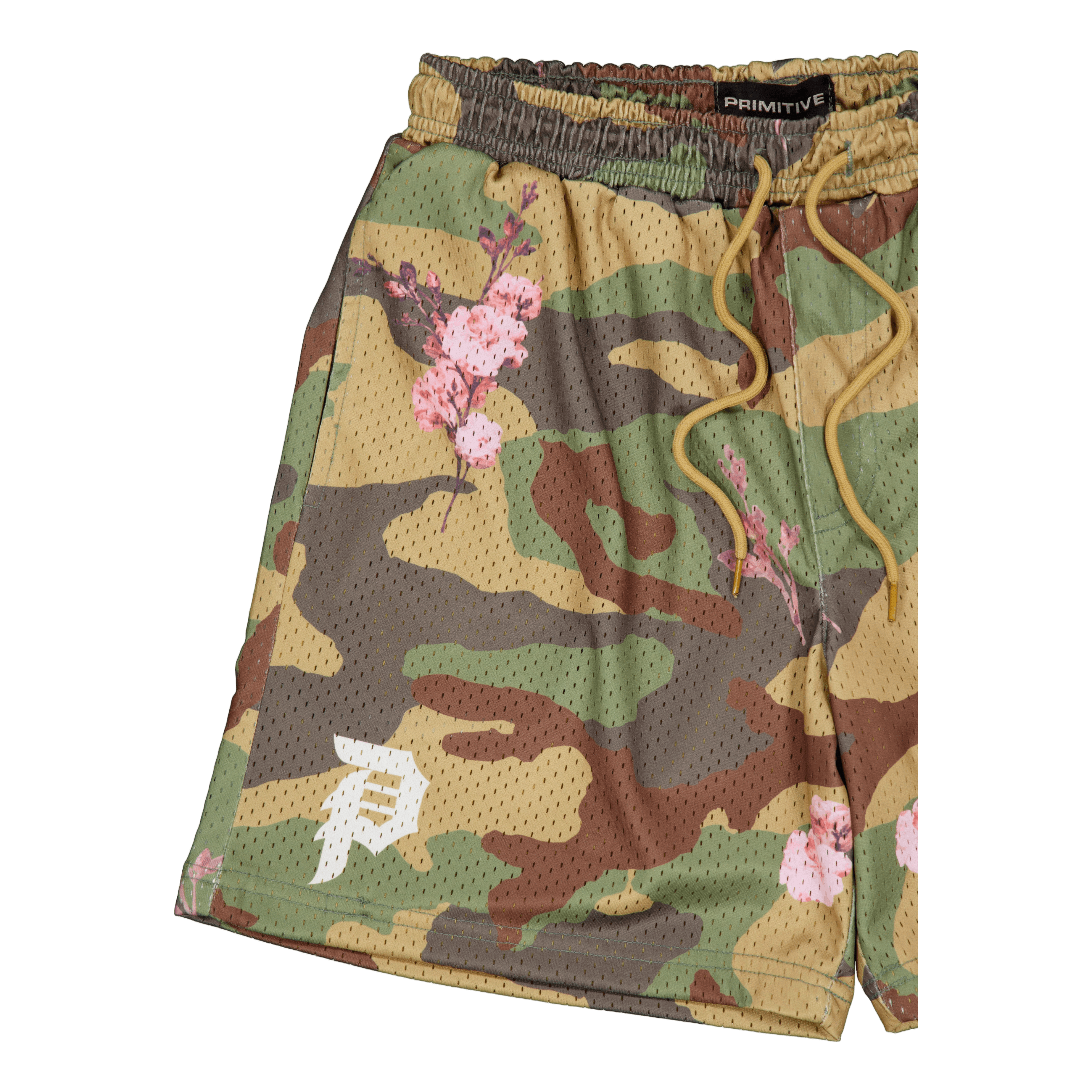 Primitive Skateboarding Osaka Dirty P Mesh Short Camo