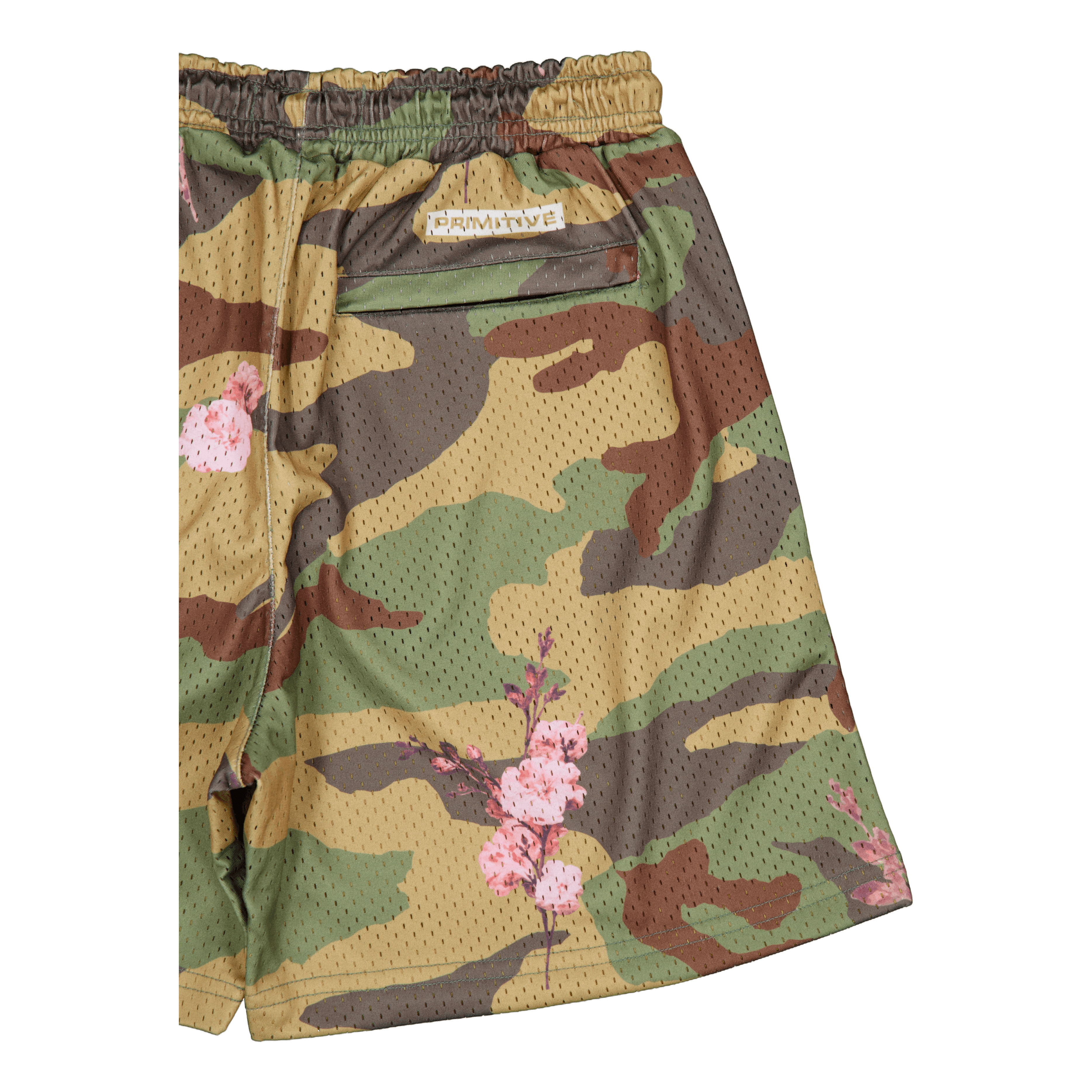 Primitive Skateboarding Osaka Dirty P Mesh Short Camo