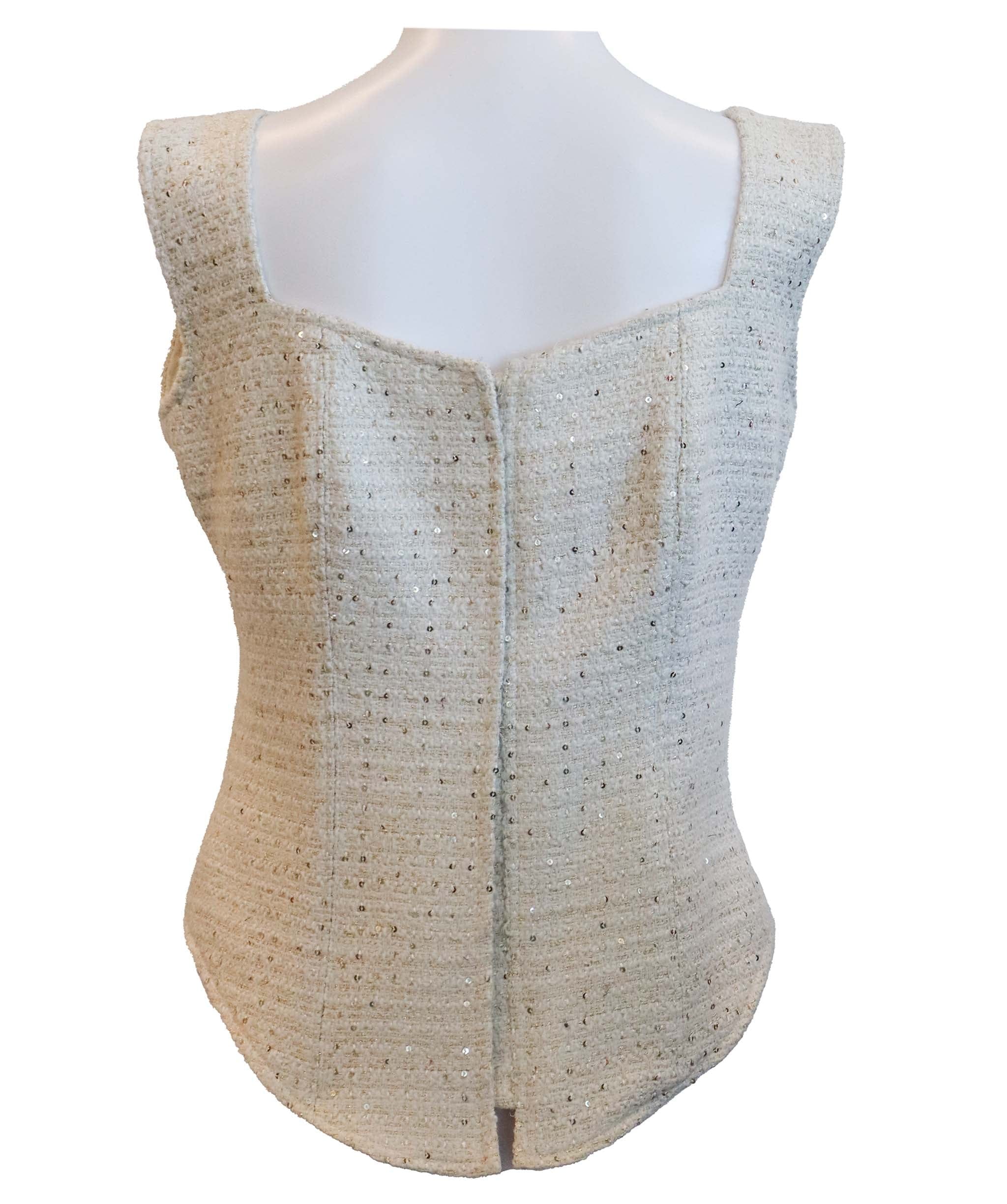 Luxury Promise Cream gold Amara corset TP002