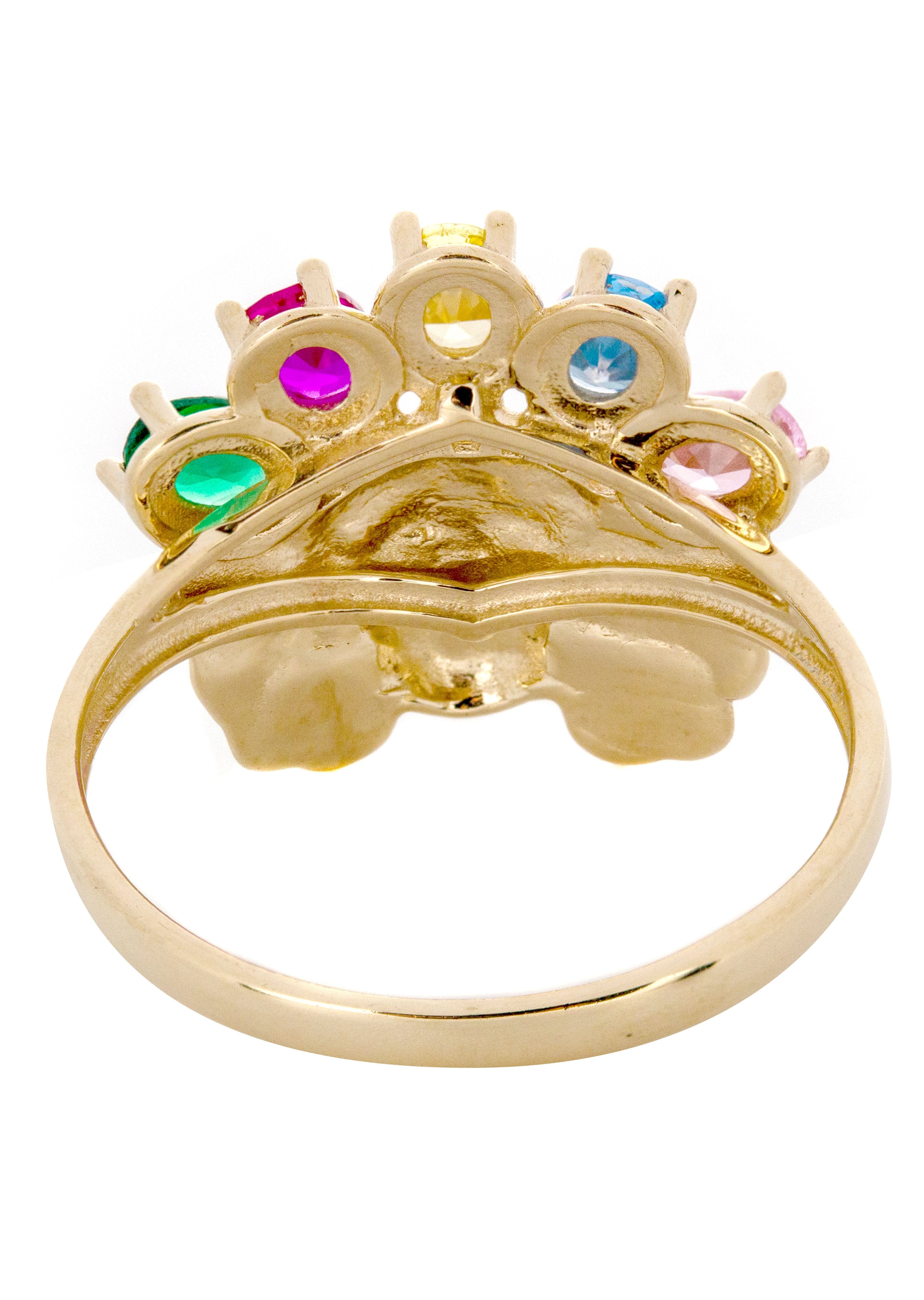 Manufacturer 1 10K Gold Indian Chief Ring For Men | 2.3 Grams