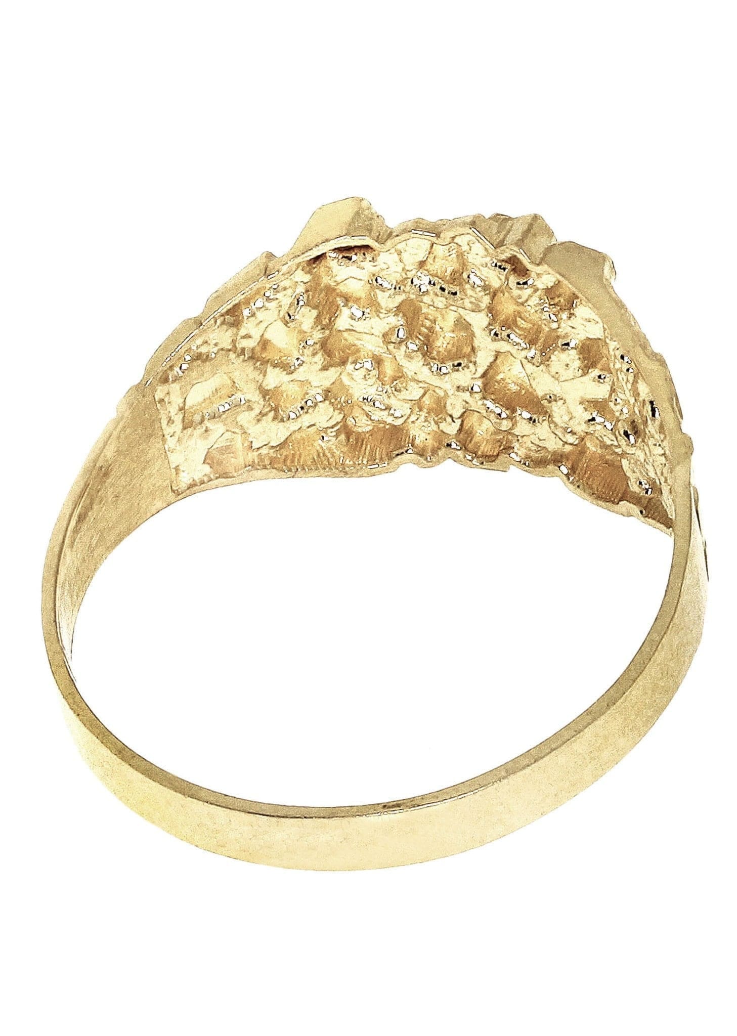 Manufacturer 3 Gold Nugget Ring - 10k Gold | 2.1 Grams