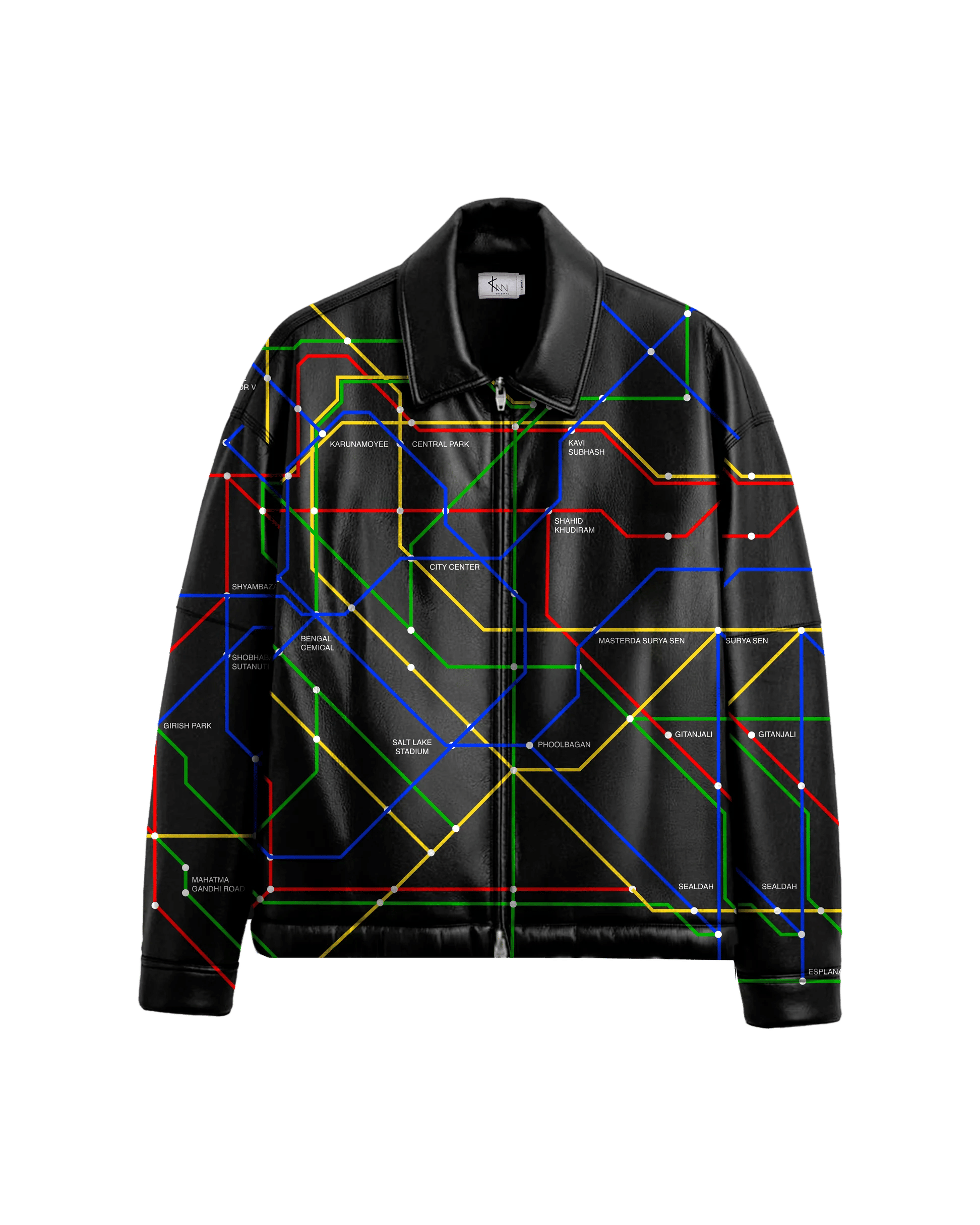 KNN Calcutta Leather Jacket Diabolicalcutta