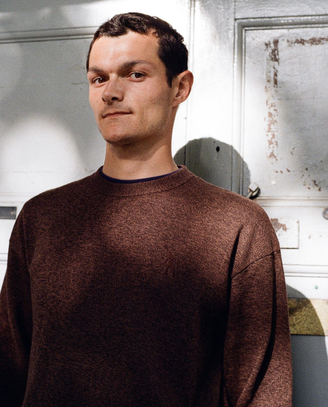 Passport - Heather Knit Sweater - Brown