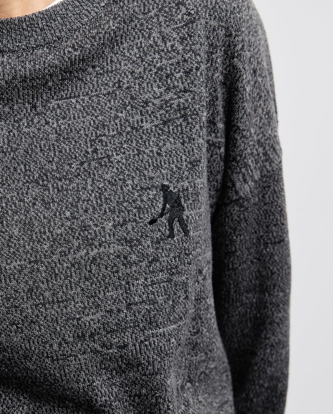 Passport - Heather Knit Sweater - Black
