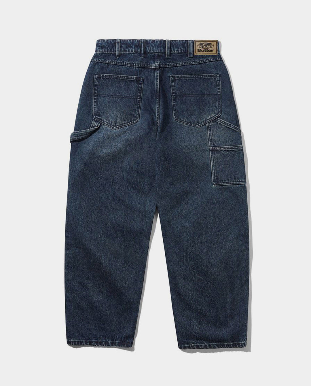 Butter Goods - Carpenter Denim Jeans - Slub Dark Indigo