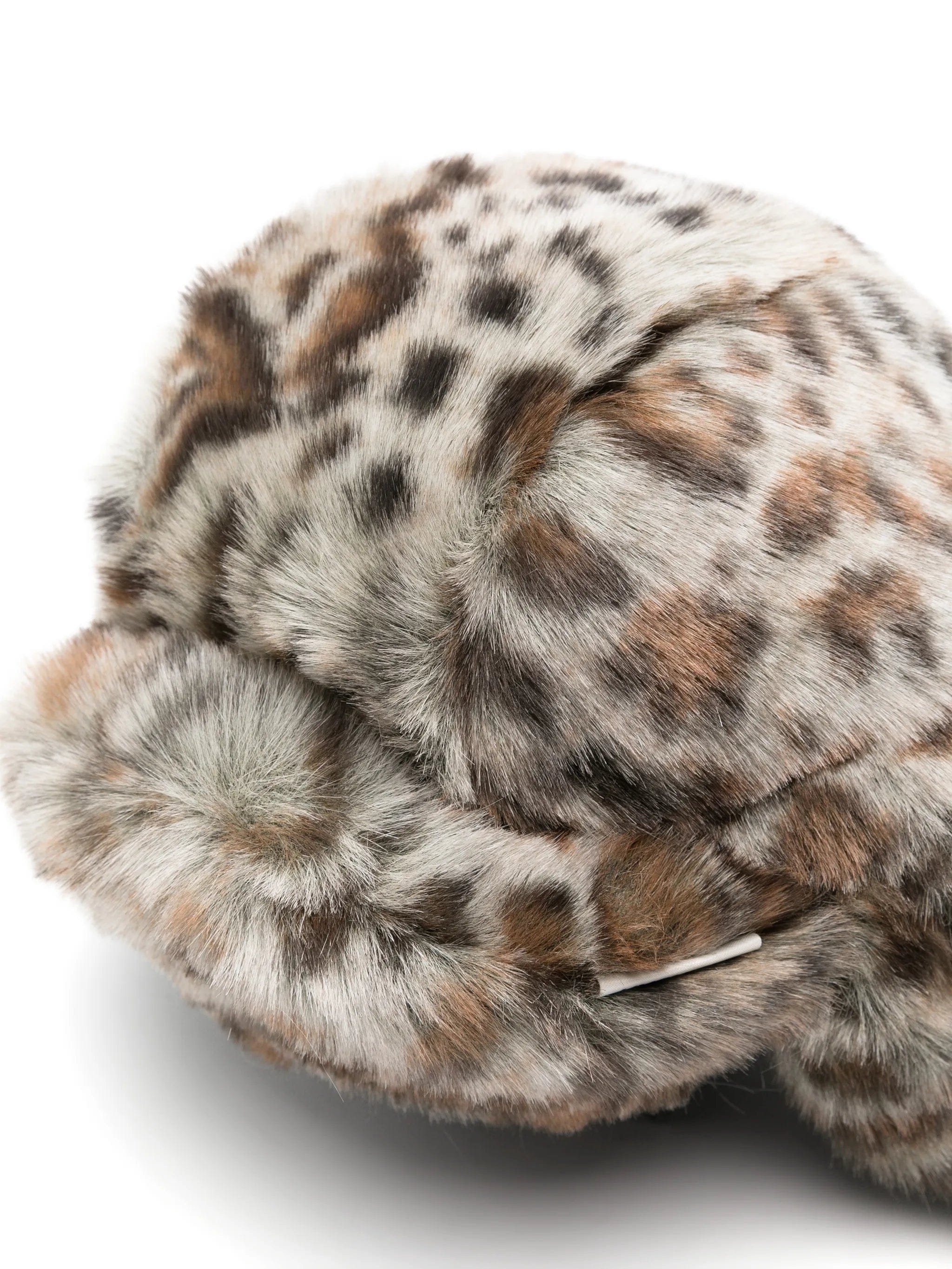 Ruslan Baginskiy leopard - print trapper hat