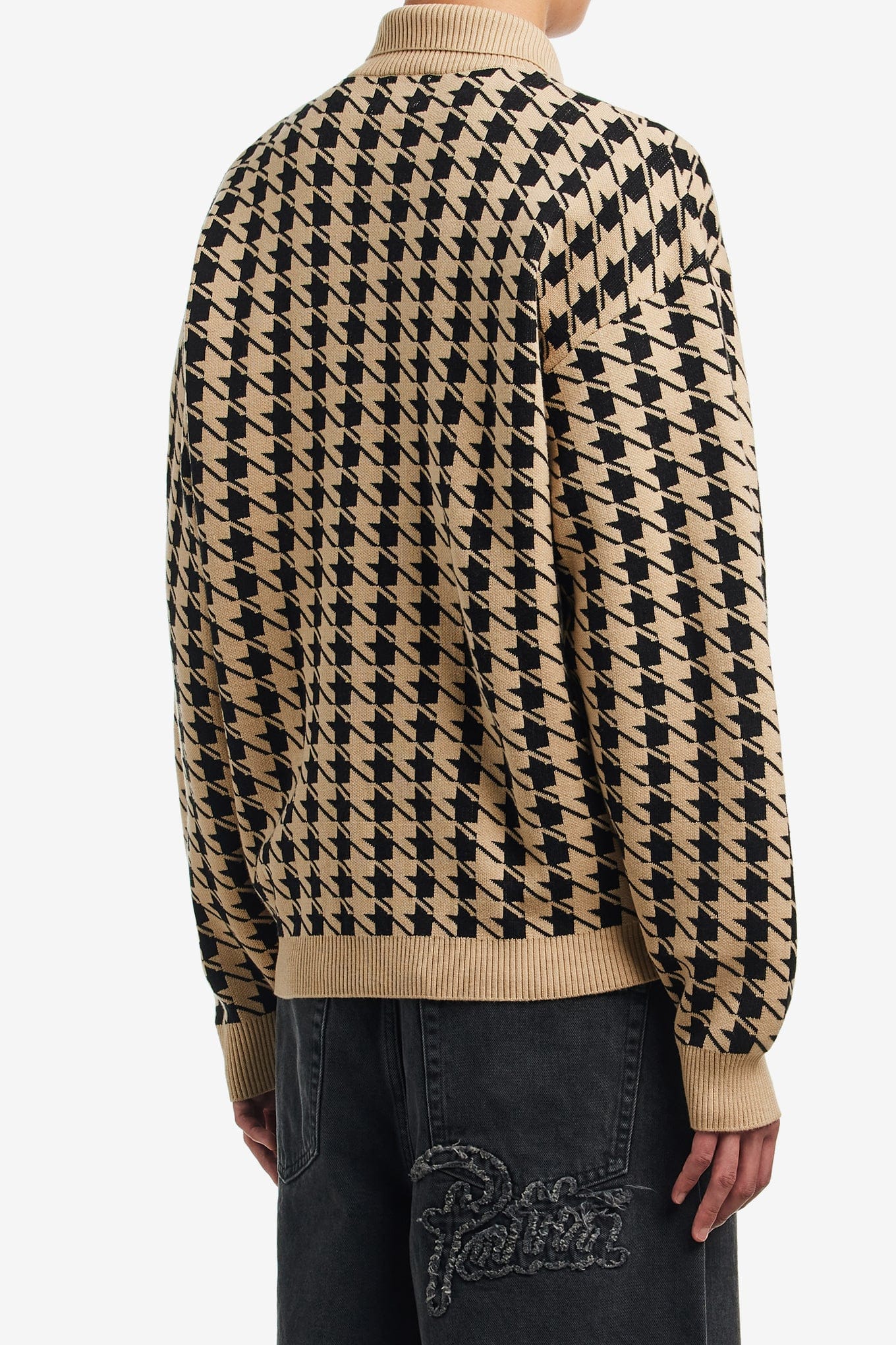 PATTA HOUNDSTOOTH CARDIGAN