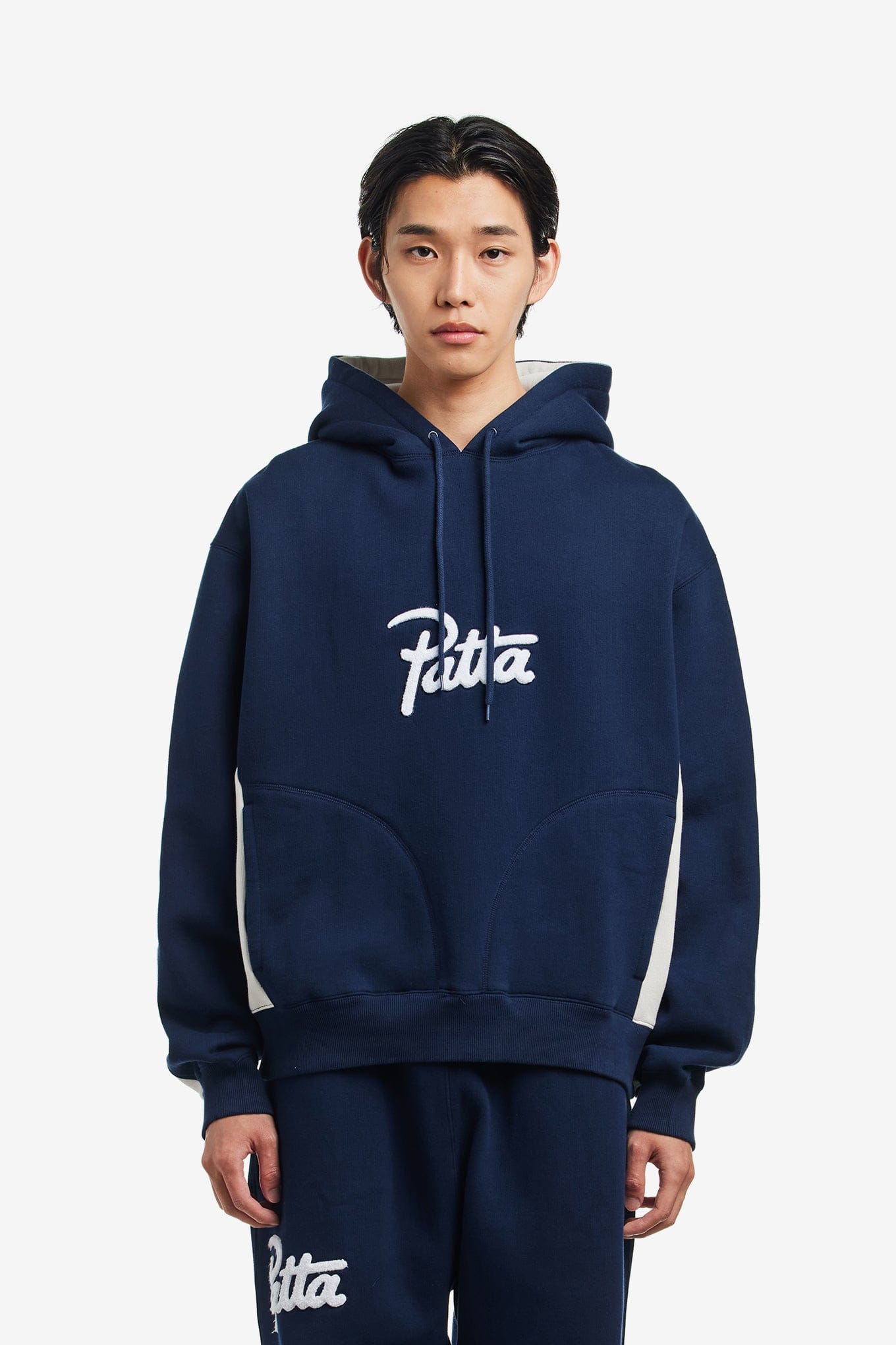 PATTA CHENILLE LOGO HOODED SWEATER