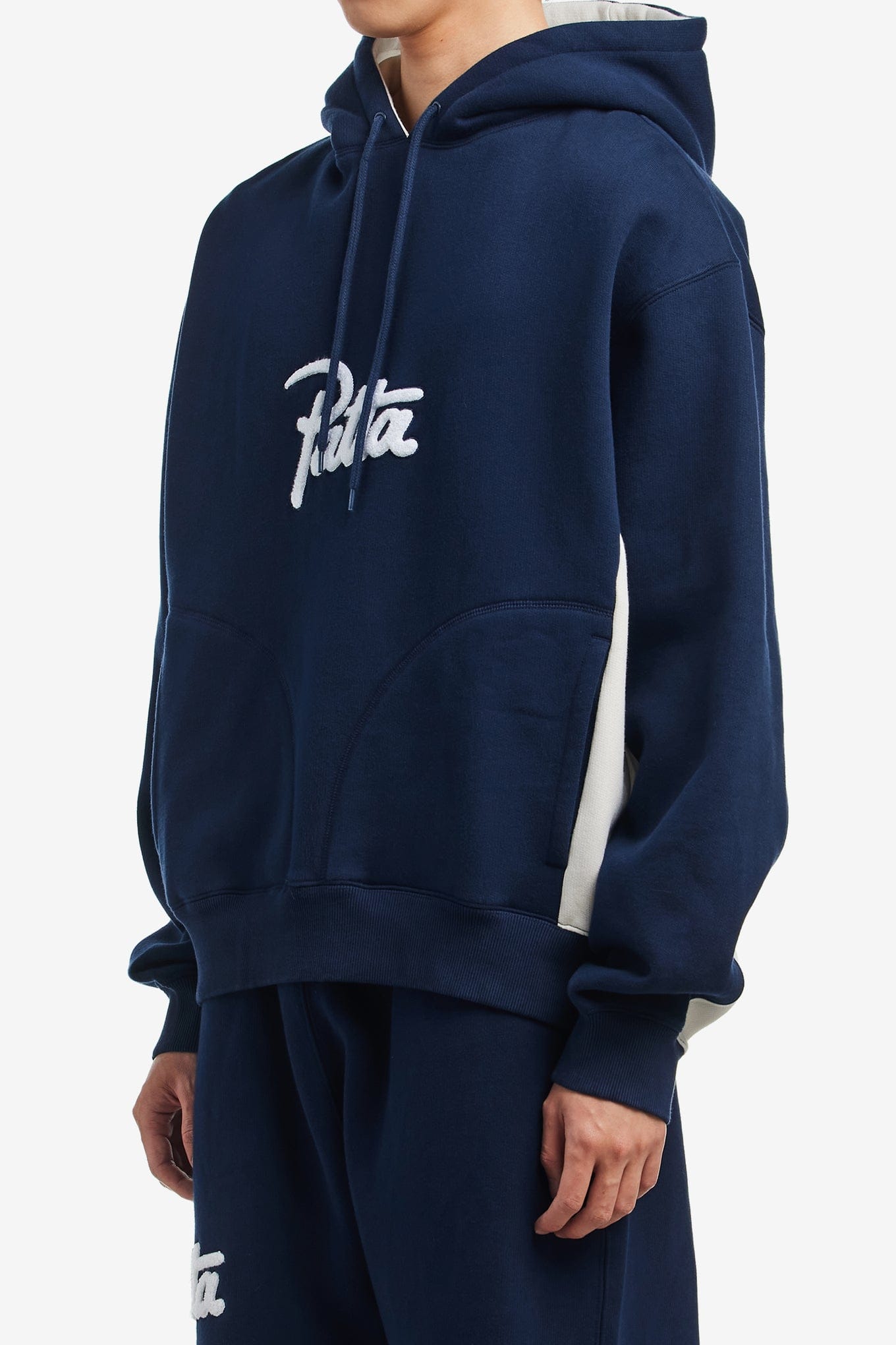 PATTA CHENILLE LOGO HOODED SWEATER
