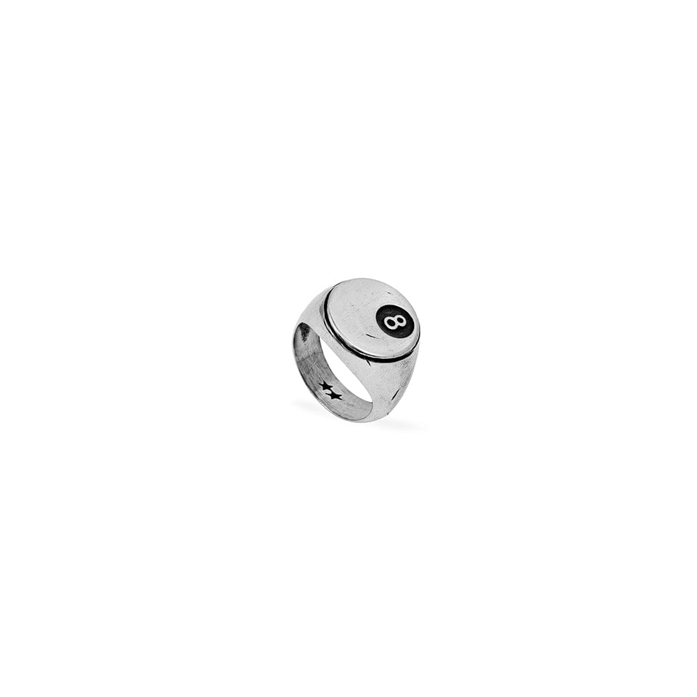 Twojeys 8 Ball Ring - Silver