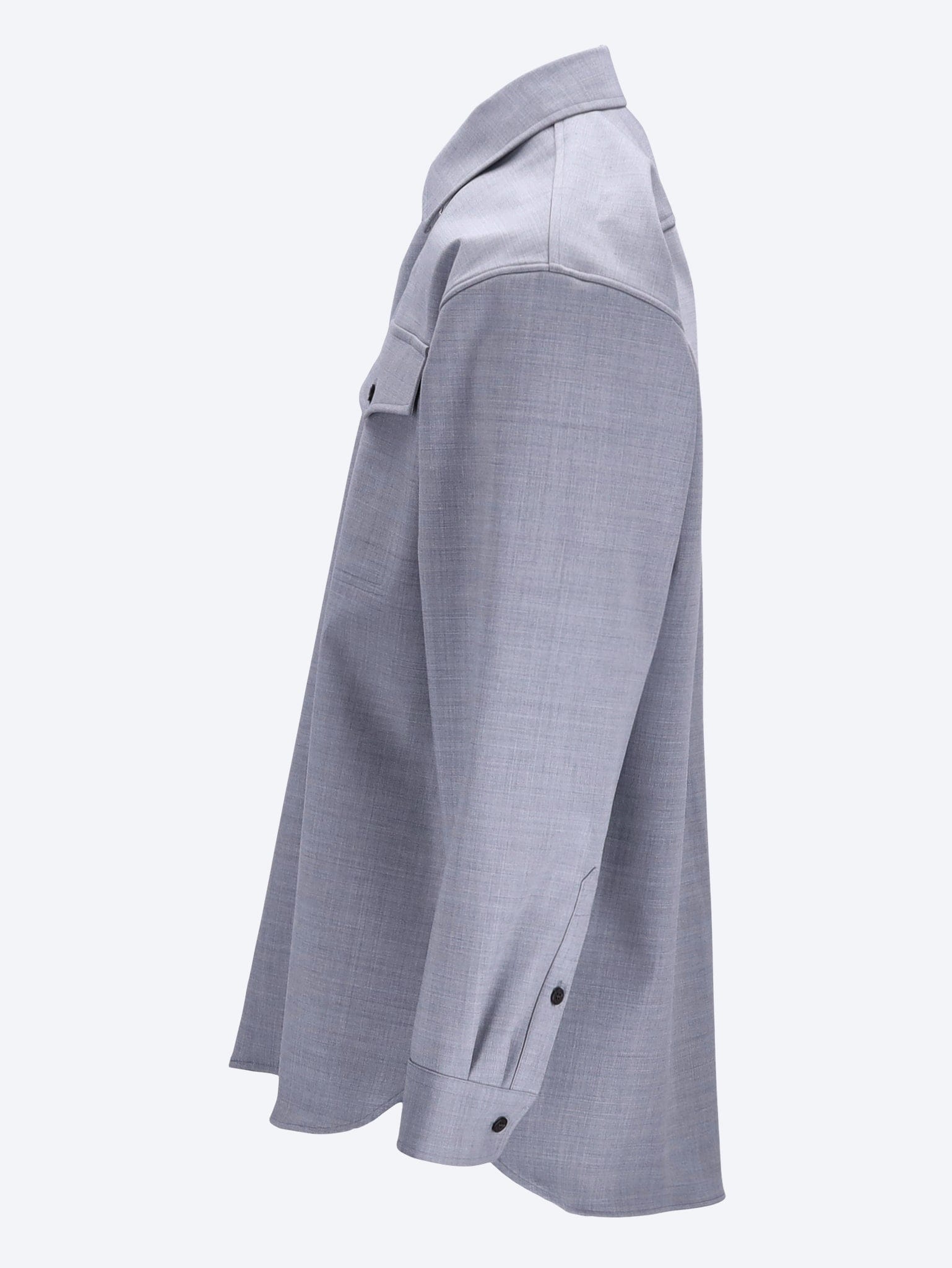 DRIES VAN NOTEN Zipped chest pocket shirt