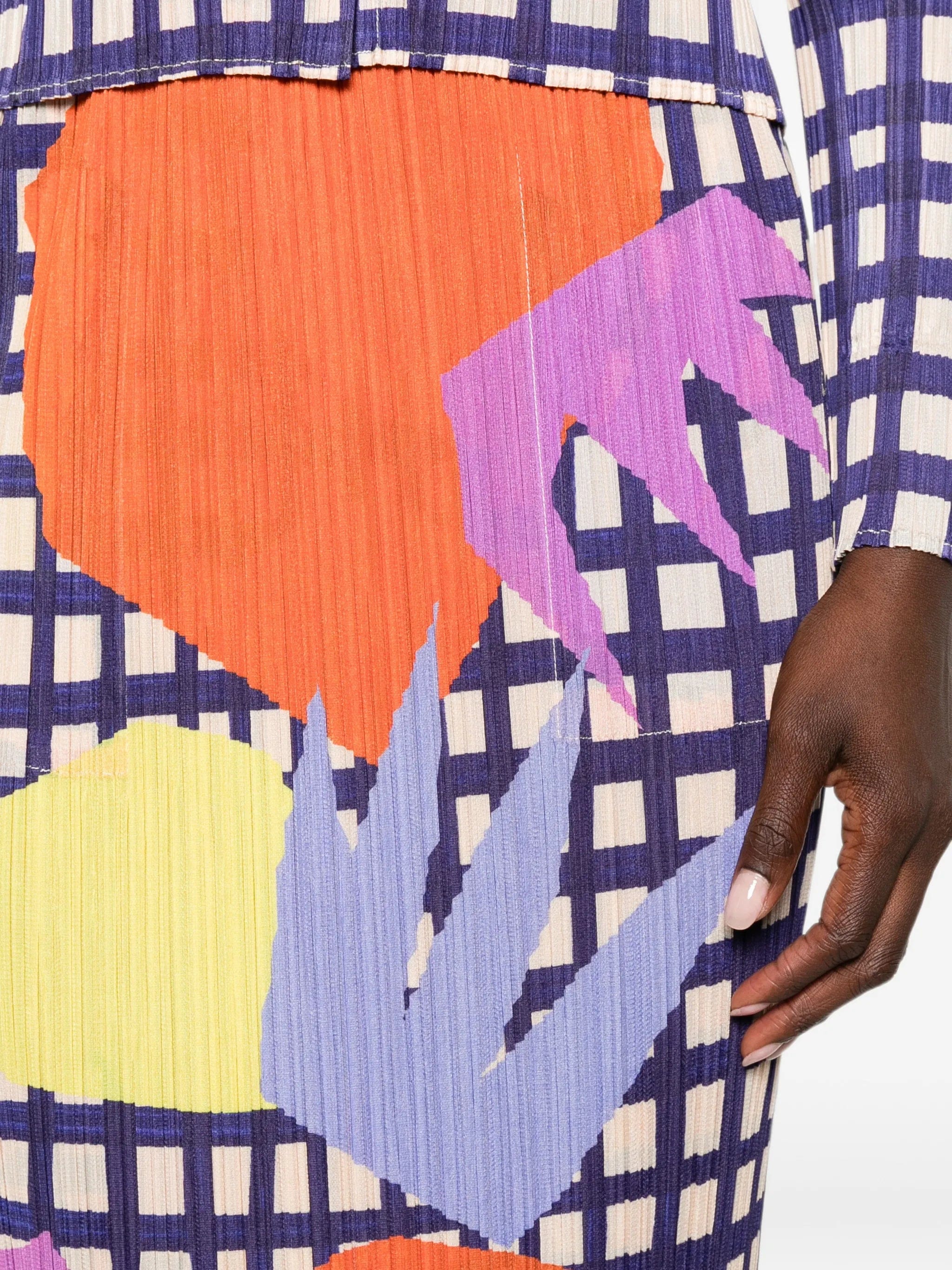 Pleats Please Issey Miyake Market midi skirt
