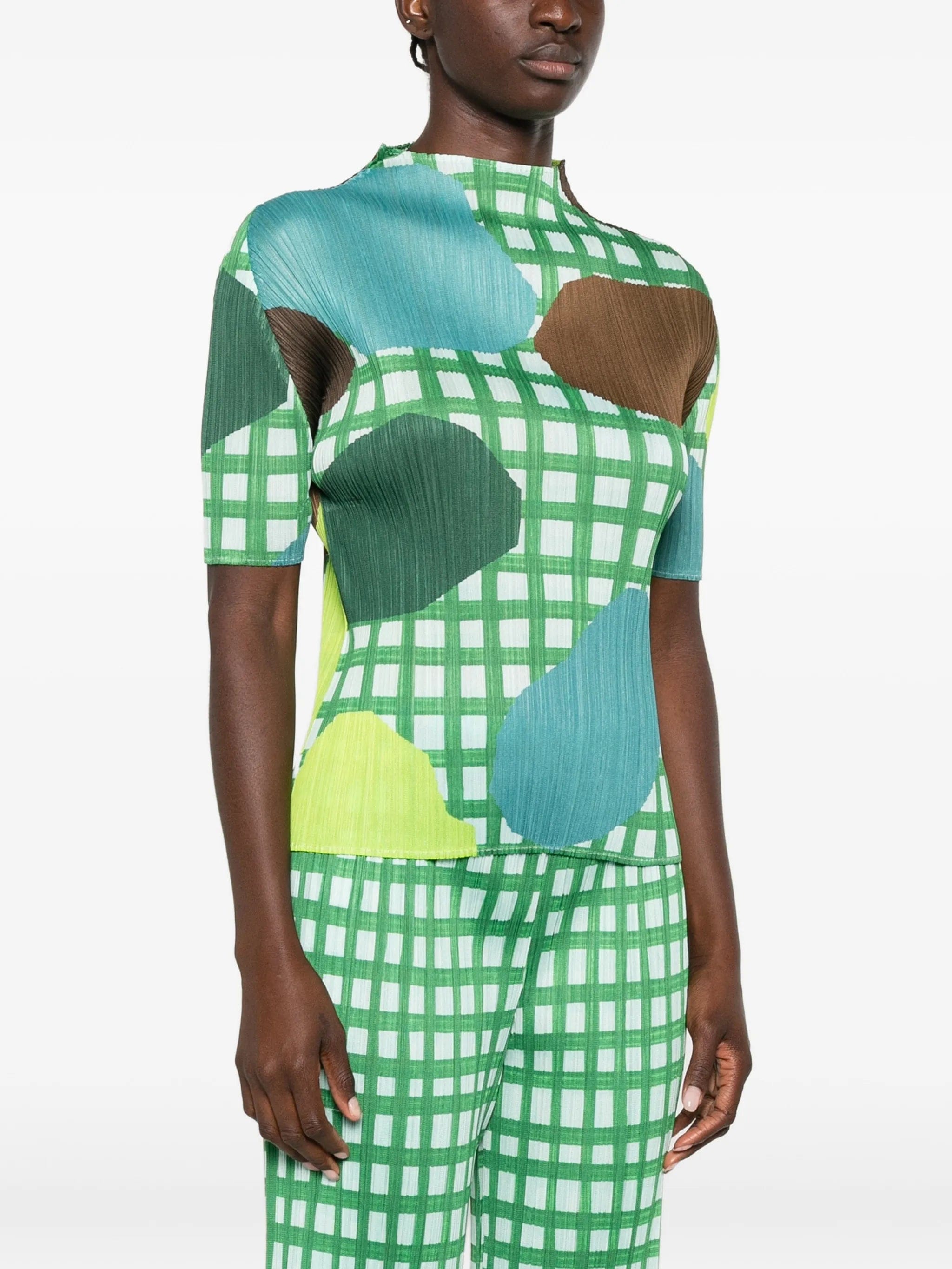 Pleats Please Issey Miyake Market short - sleeves top