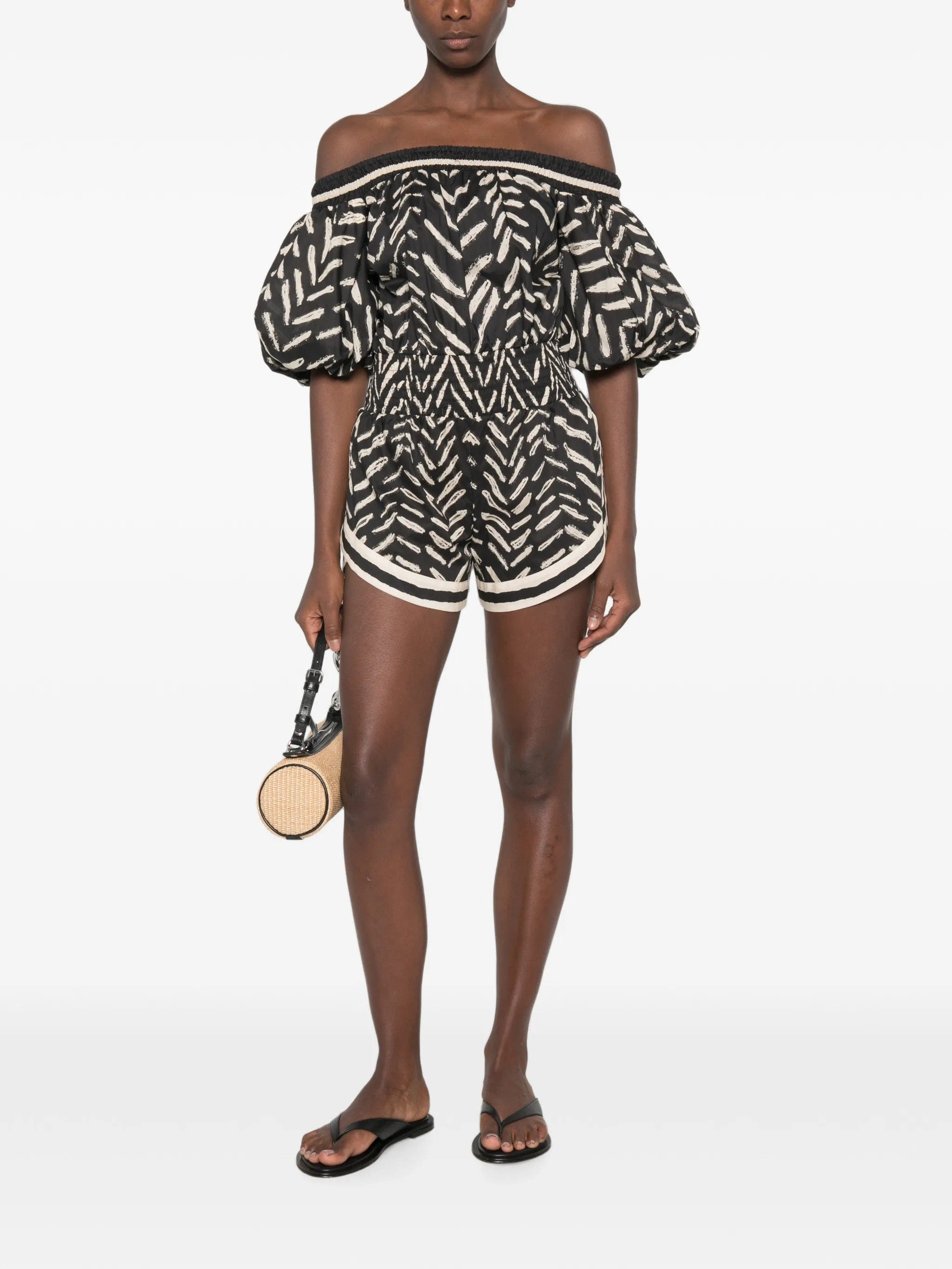 Johanna Ortiz geometric - pattern jumpsuit