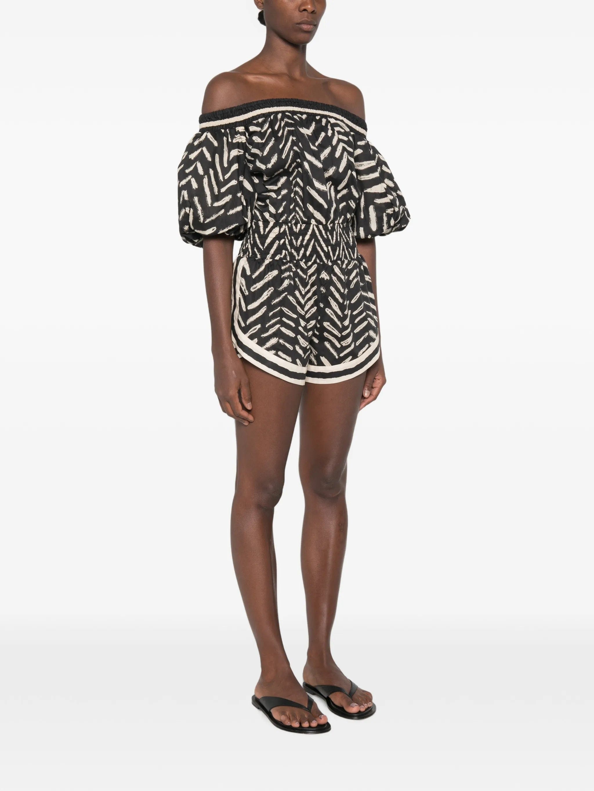 Johanna Ortiz geometric - pattern jumpsuit