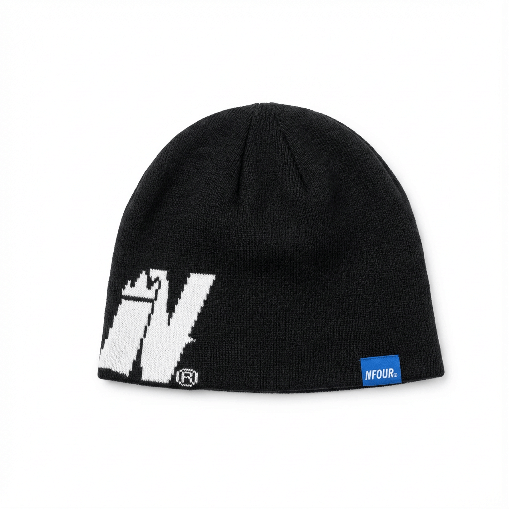 Vfour Ldn Monogram Knit Skully