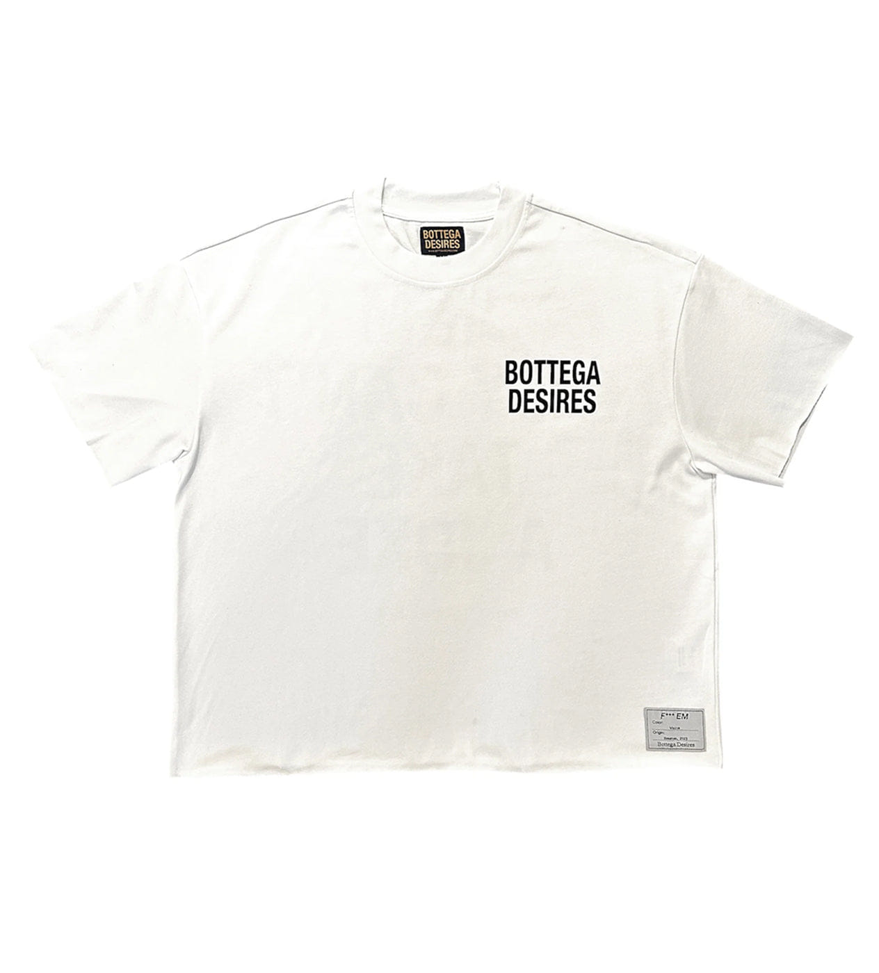 Bottega Desires F*** Em T-Shirt White