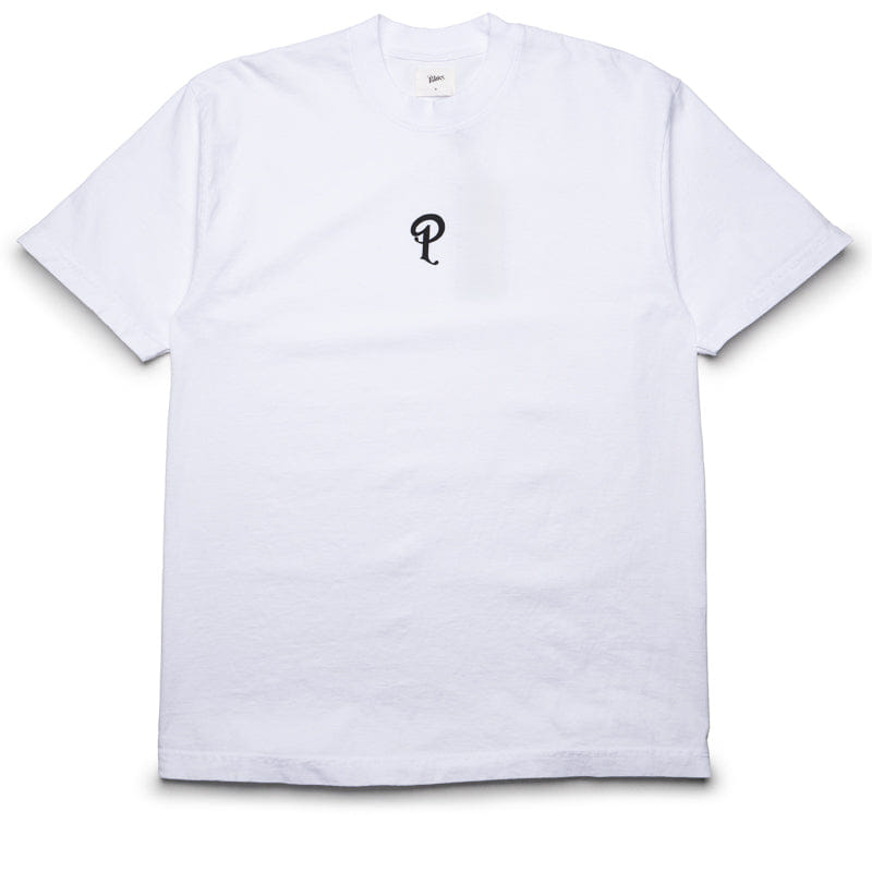 WHITE* Politics Center P Logo T-Shirt - White
