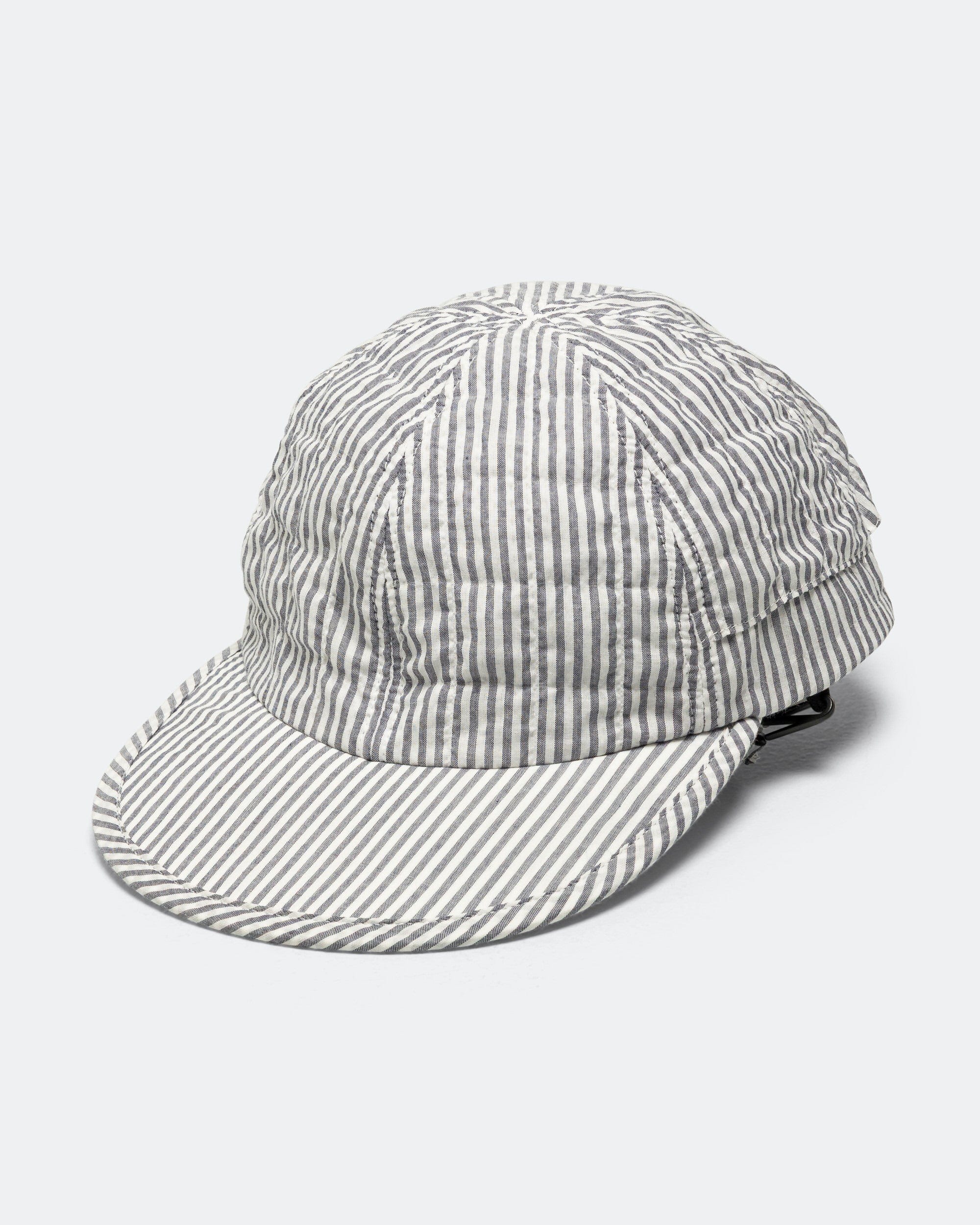Found Feather Classic Corded Cap - Blue Stripe