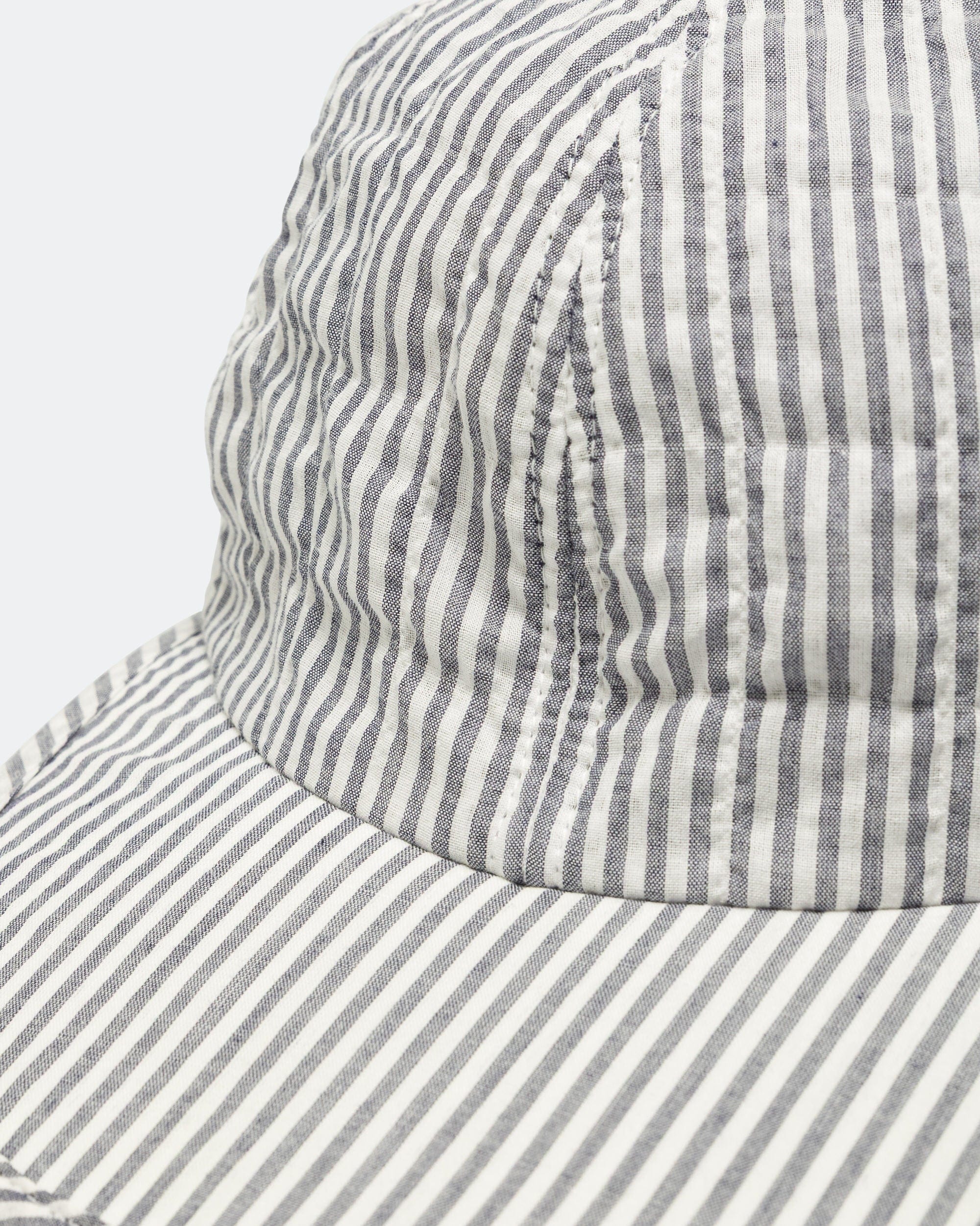 Found Feather Classic Corded Cap - Blue Stripe