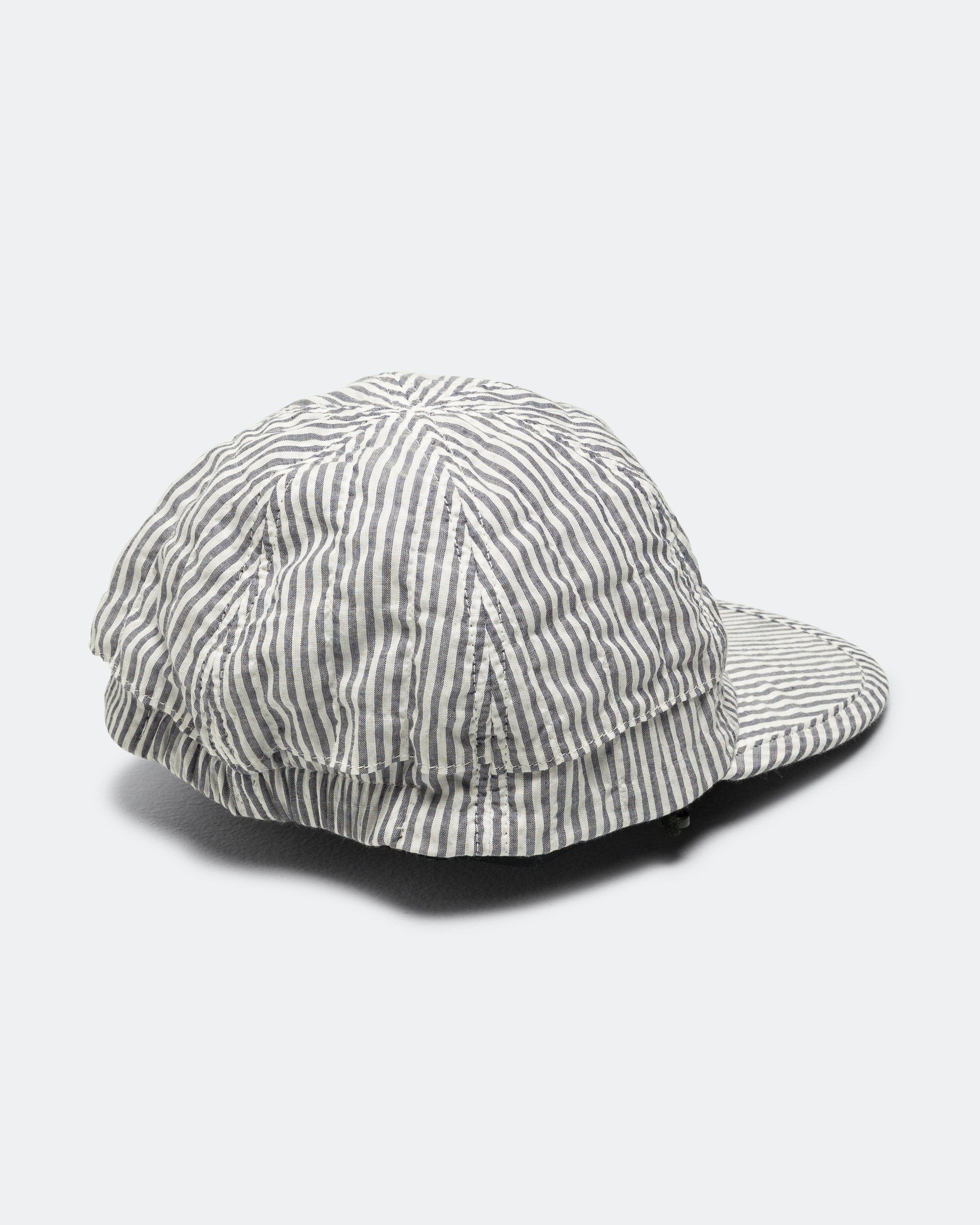 Found Feather Classic Corded Cap - Blue Stripe