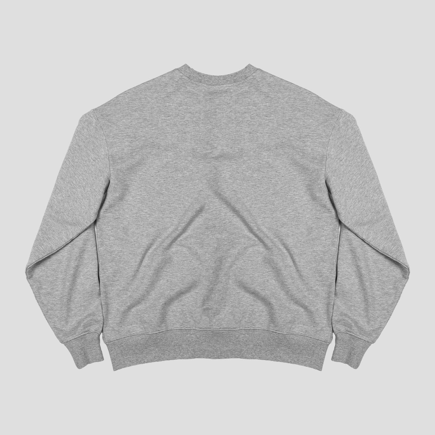 Heather amongst few - Thicc Logo Sweater (Heather Grey)