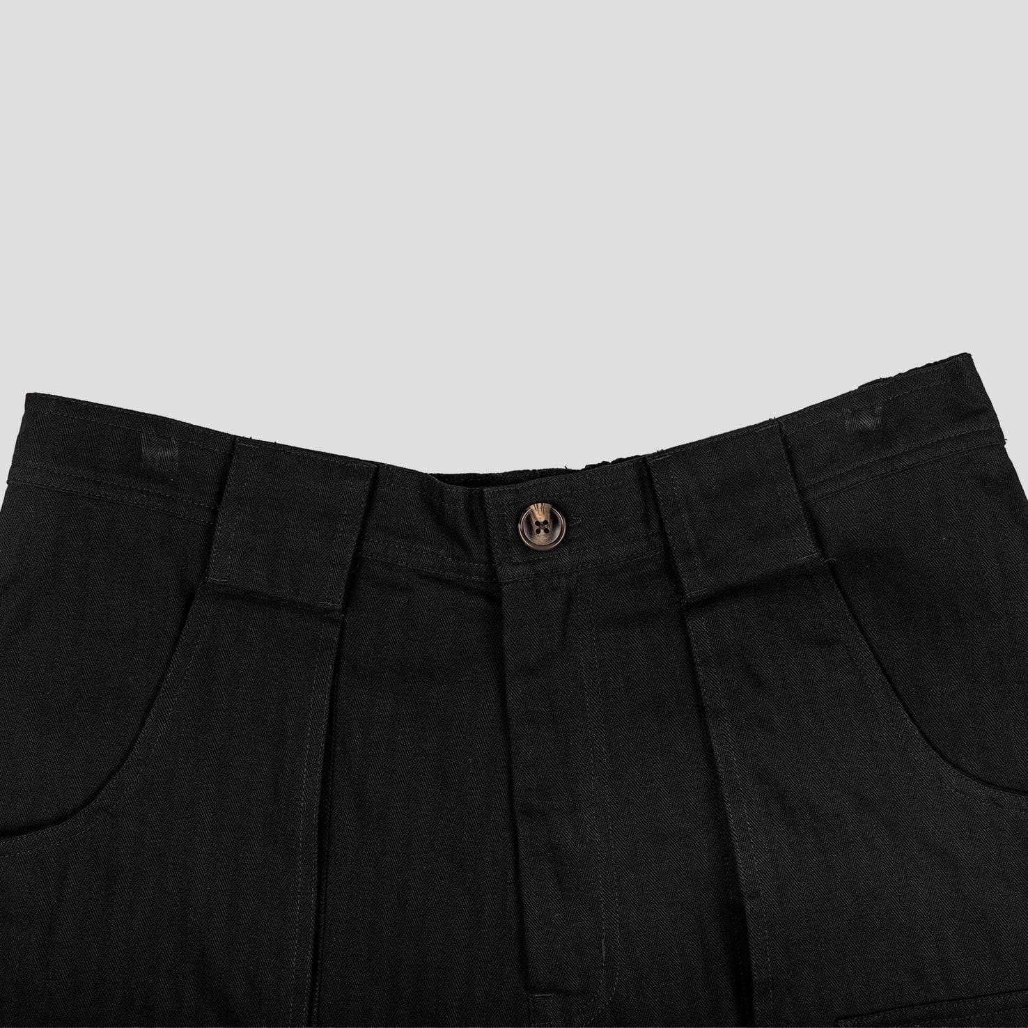 Amongst Few - Stash Shorts (Black)