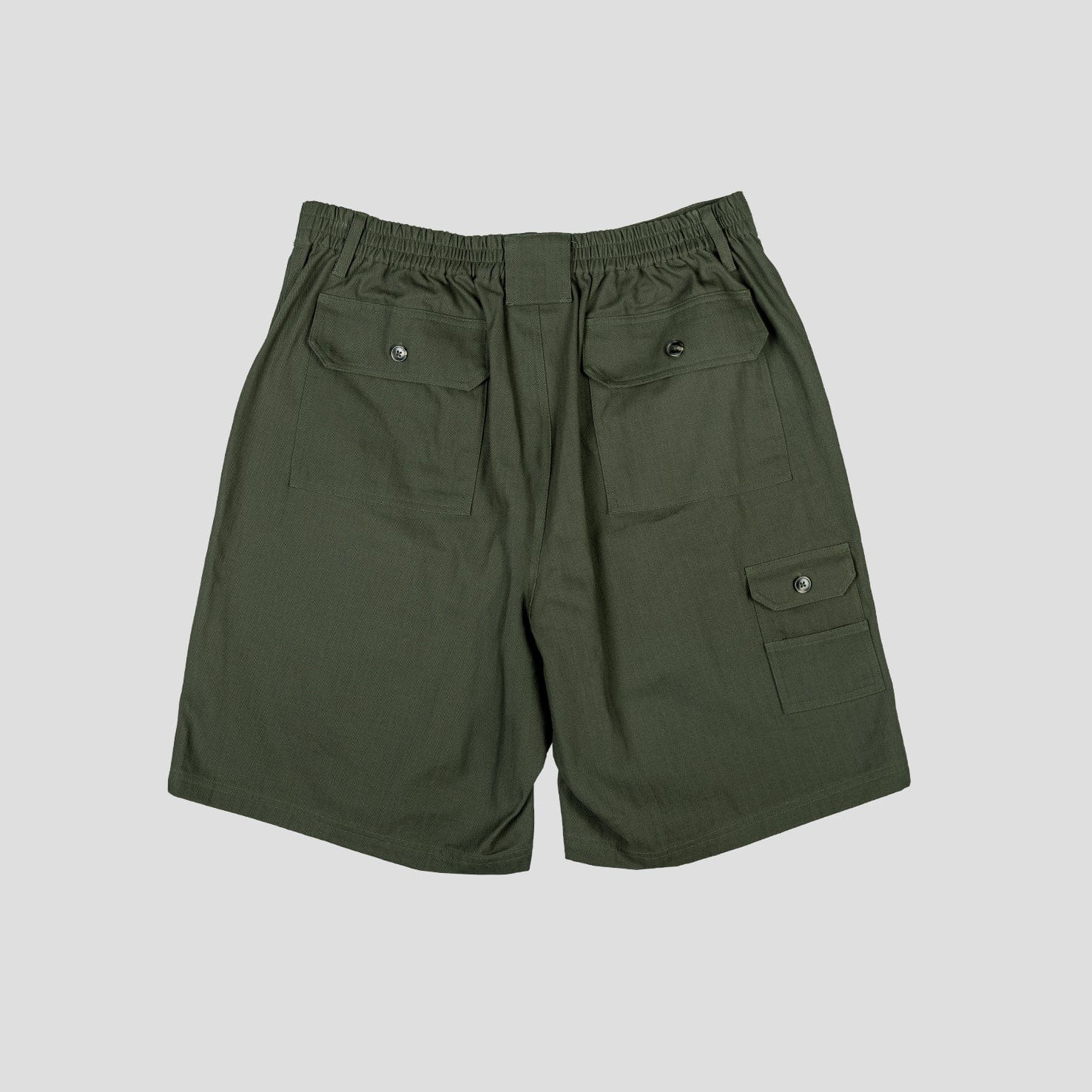 Amongst Few - Stash Shorts (Forest Green)