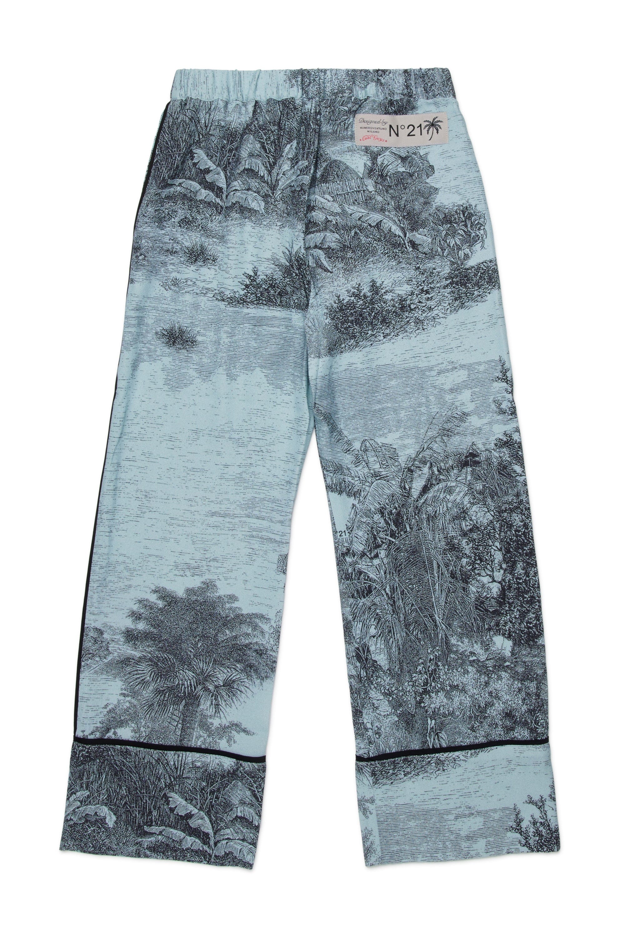 N21 Pantalone pigiama con stampa