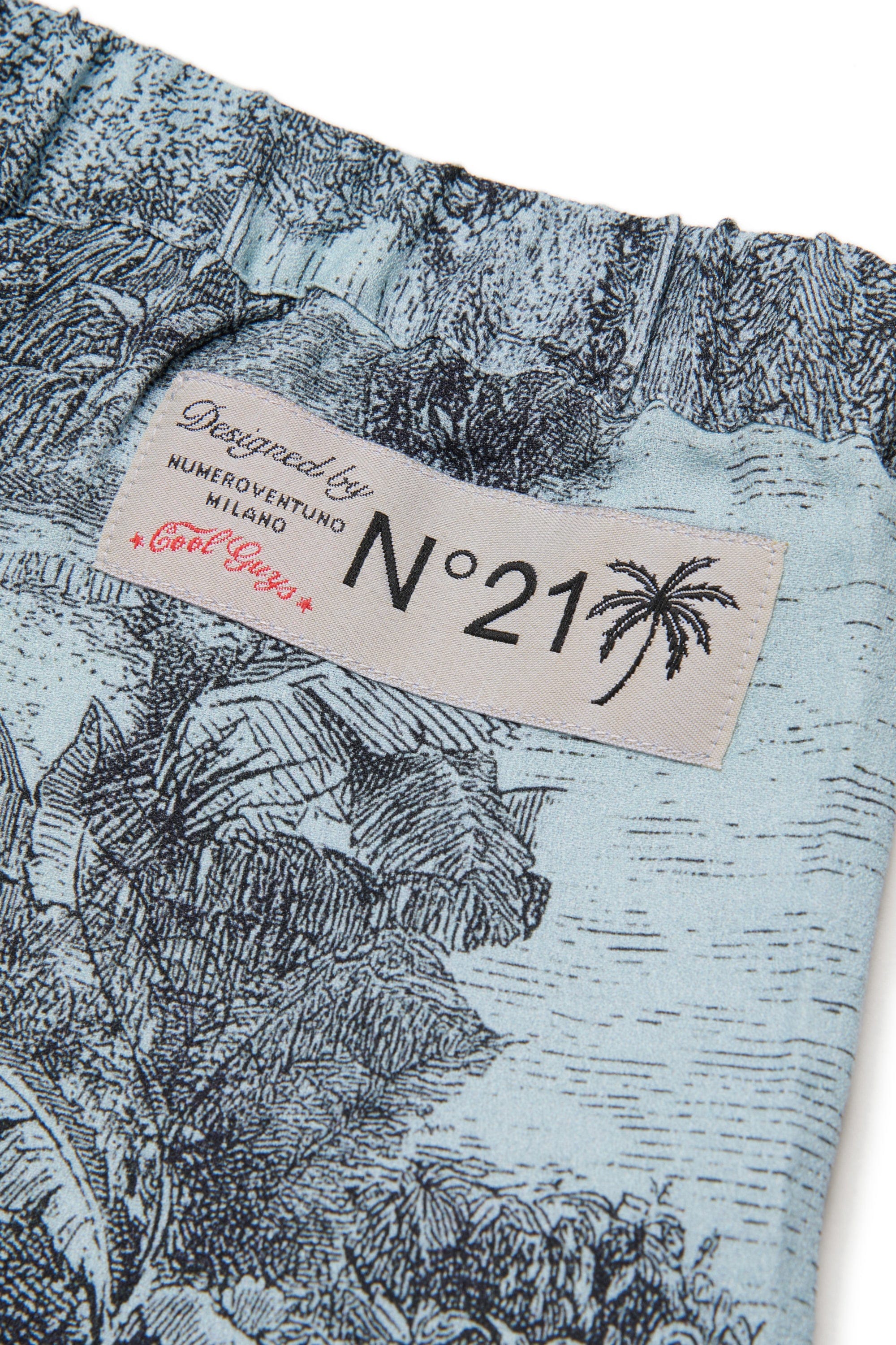 N21 Pantalone pigiama con stampa