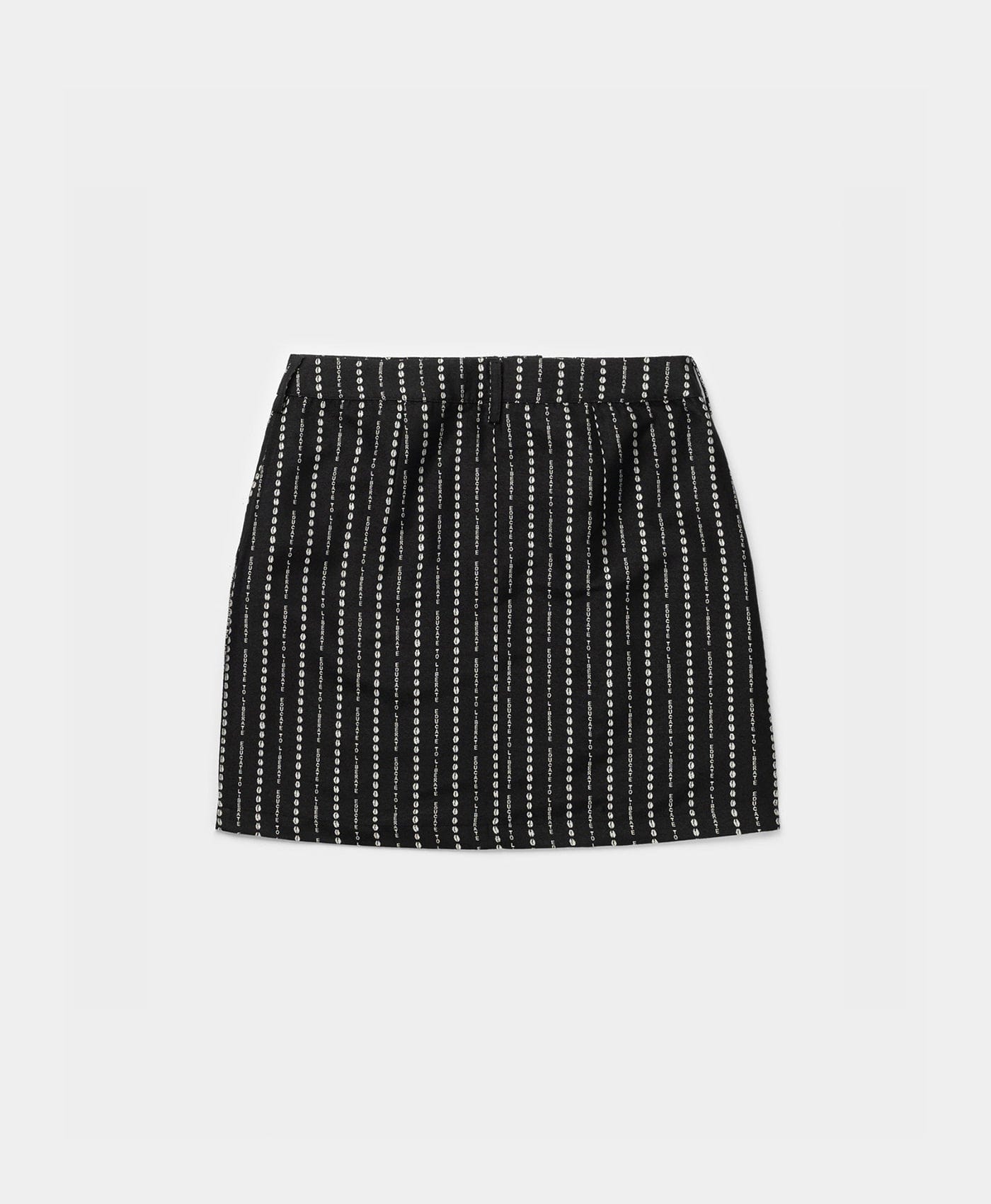 Daily Paper Black Pinstripe Morowa Skirt