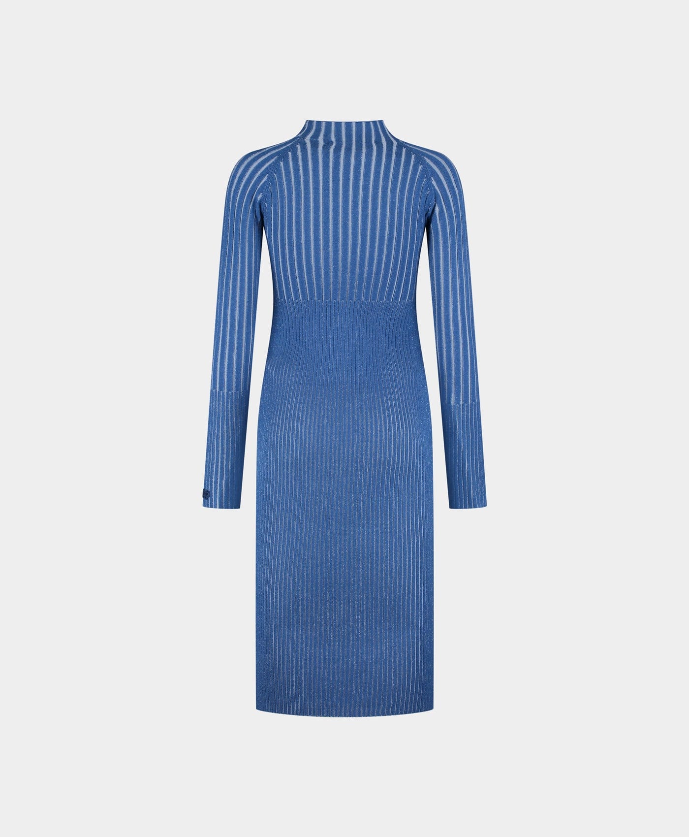 Blue Dias Knit Sweater Dress