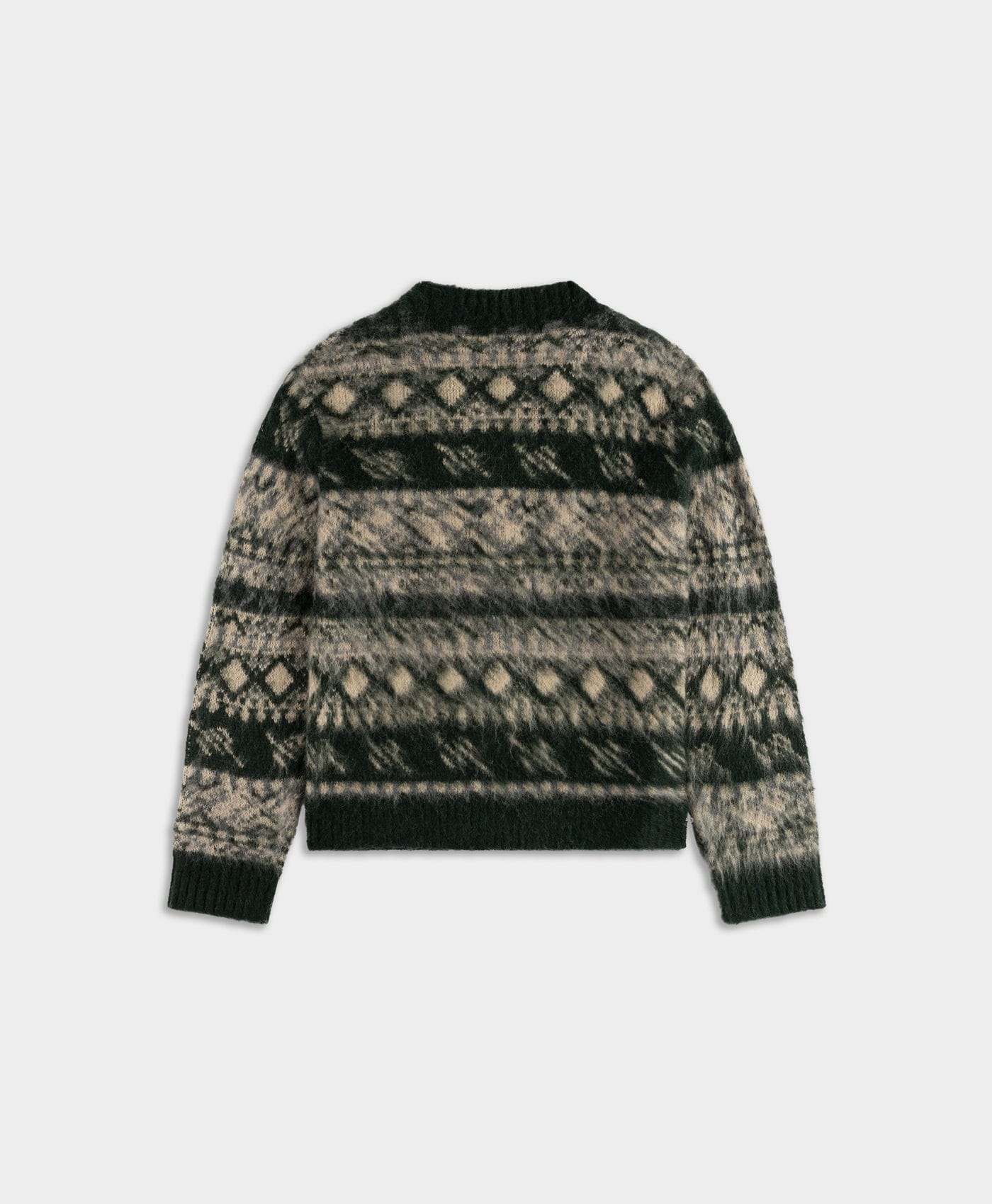 Daily Paper Multi Colored Pattern Check Cardigan