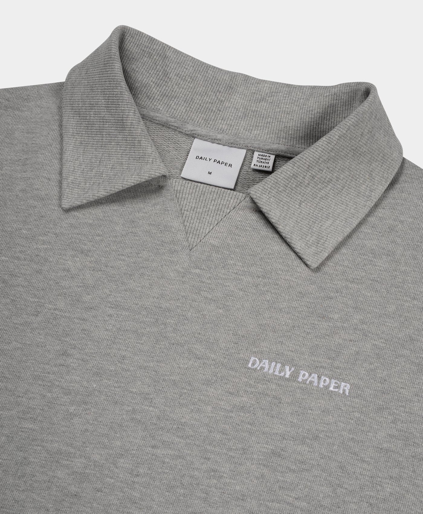 Daily Paper Grey Marl Oversized Dias Sweater