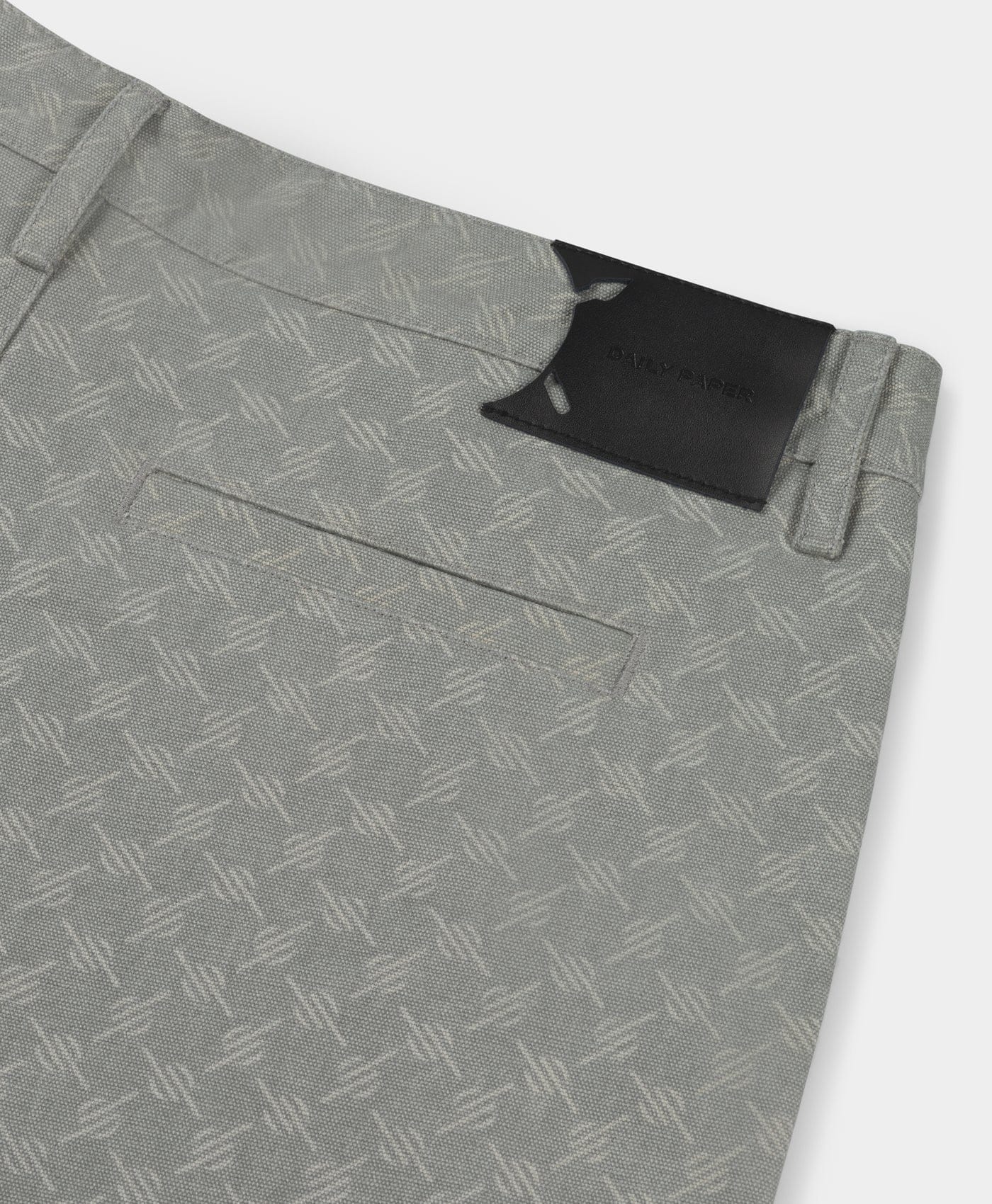 Monogram Mirage Grey Washed Monogram Woven Shorts