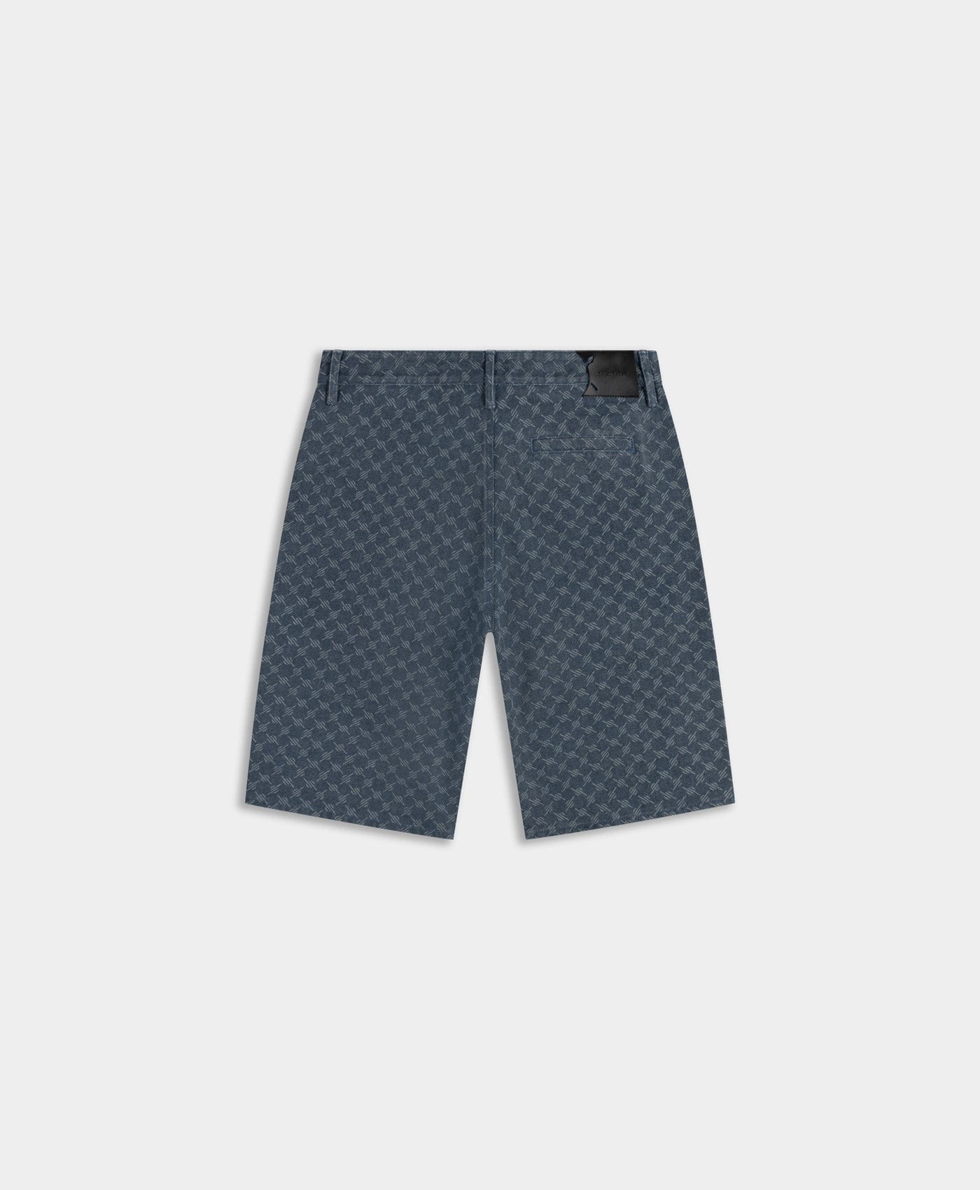 Monogram Blue Wing Teal Washed Monogram Woven Shorts