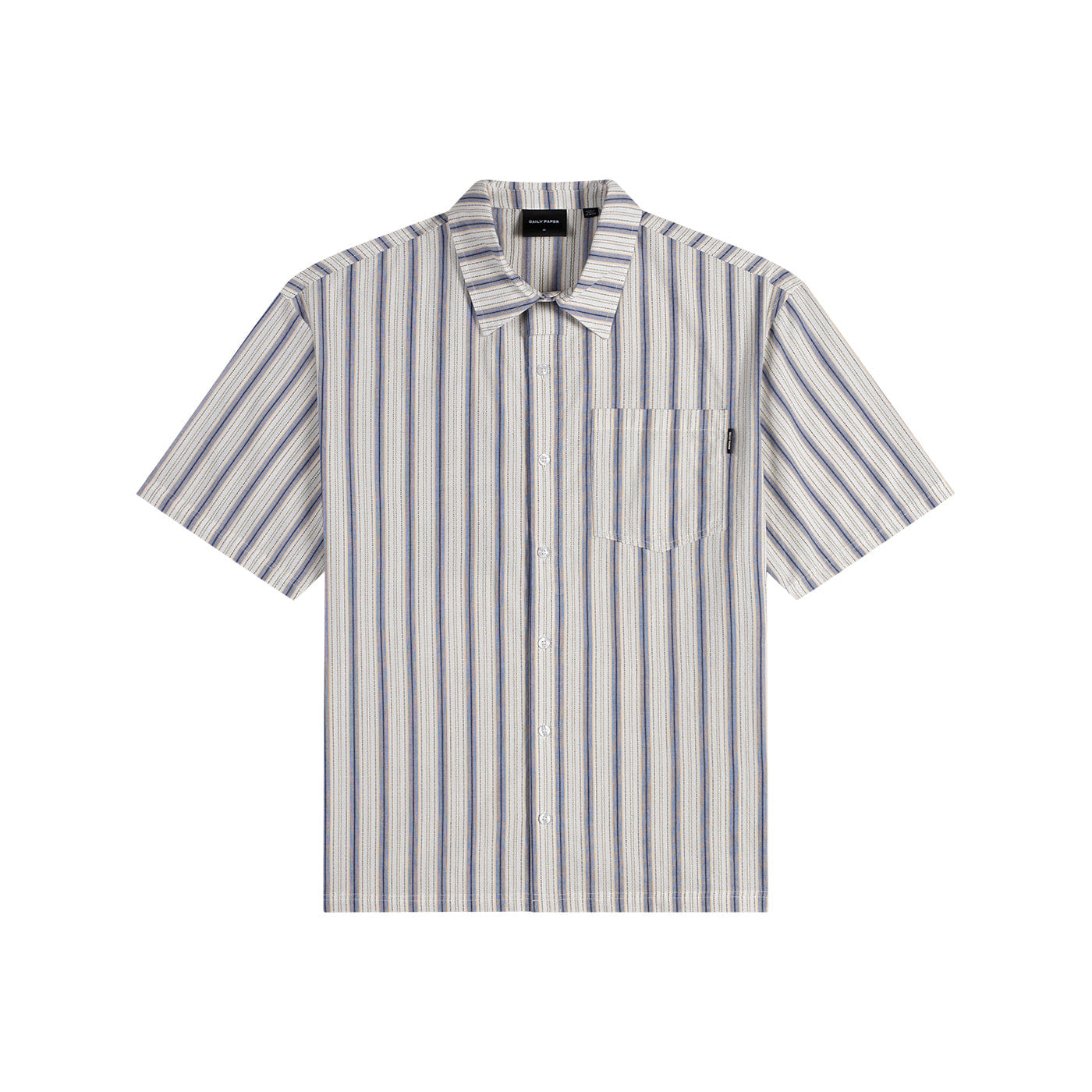 Blue Wing Teal DP Blocked SS Shirt