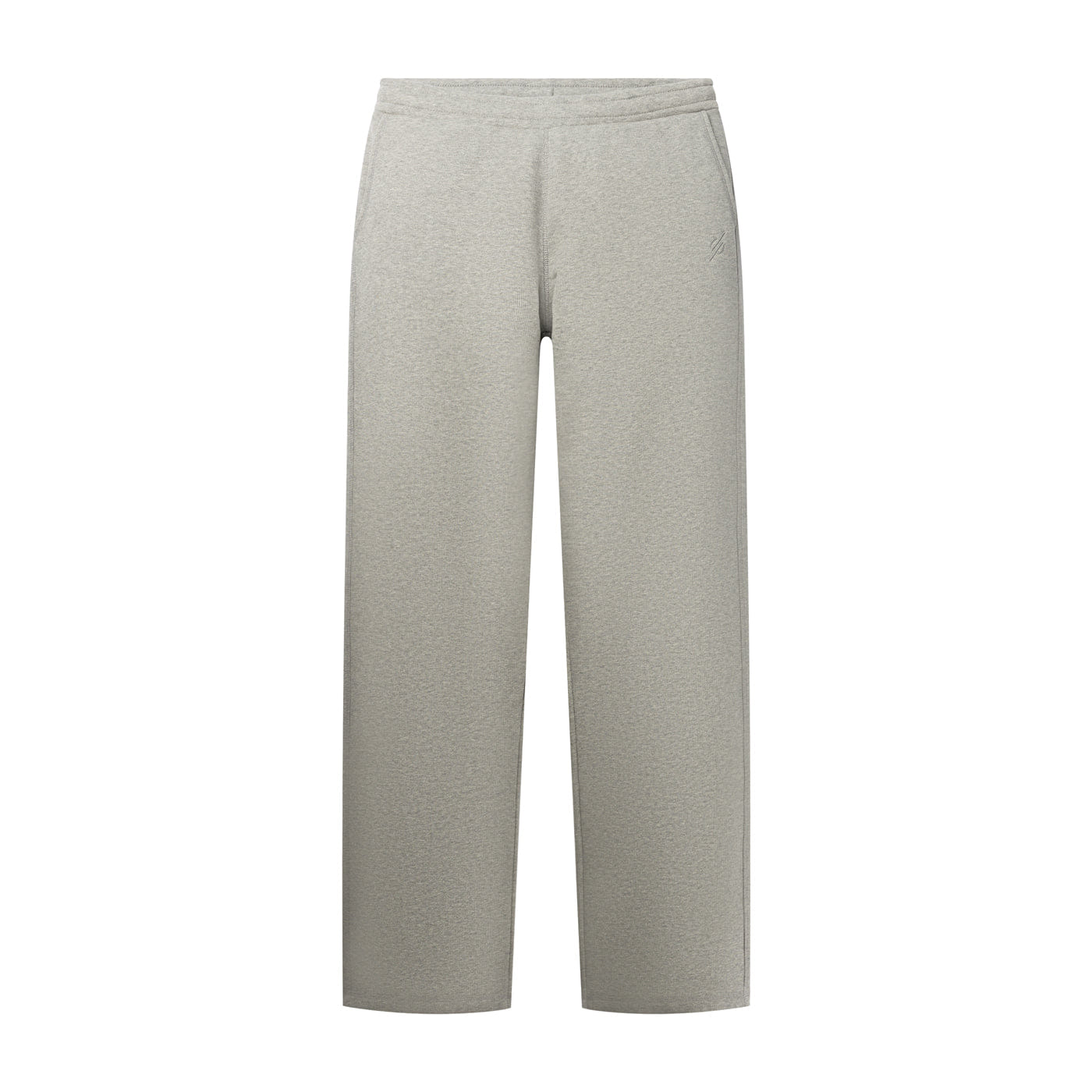 Daily Paper Grey Melange Mono Rib Pants